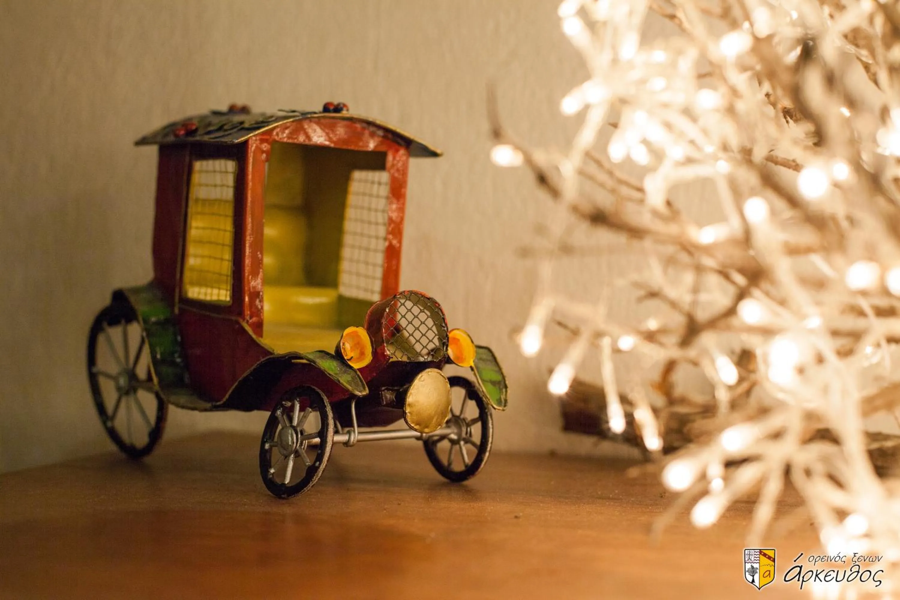 Decorative detail in Arkefthos Mountain Hotel