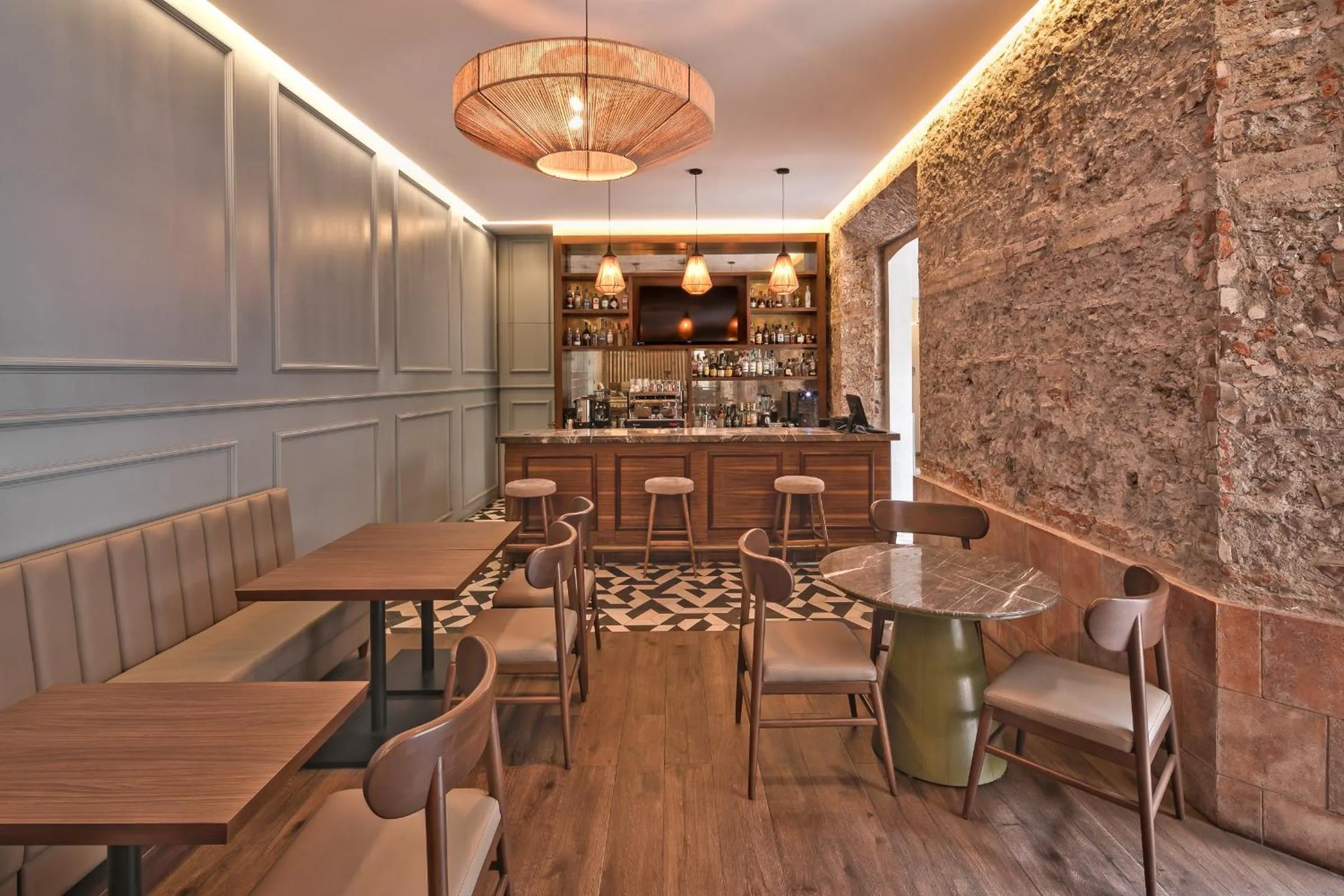 Lounge or bar in Gamma Orizaba Grand Hotel de France