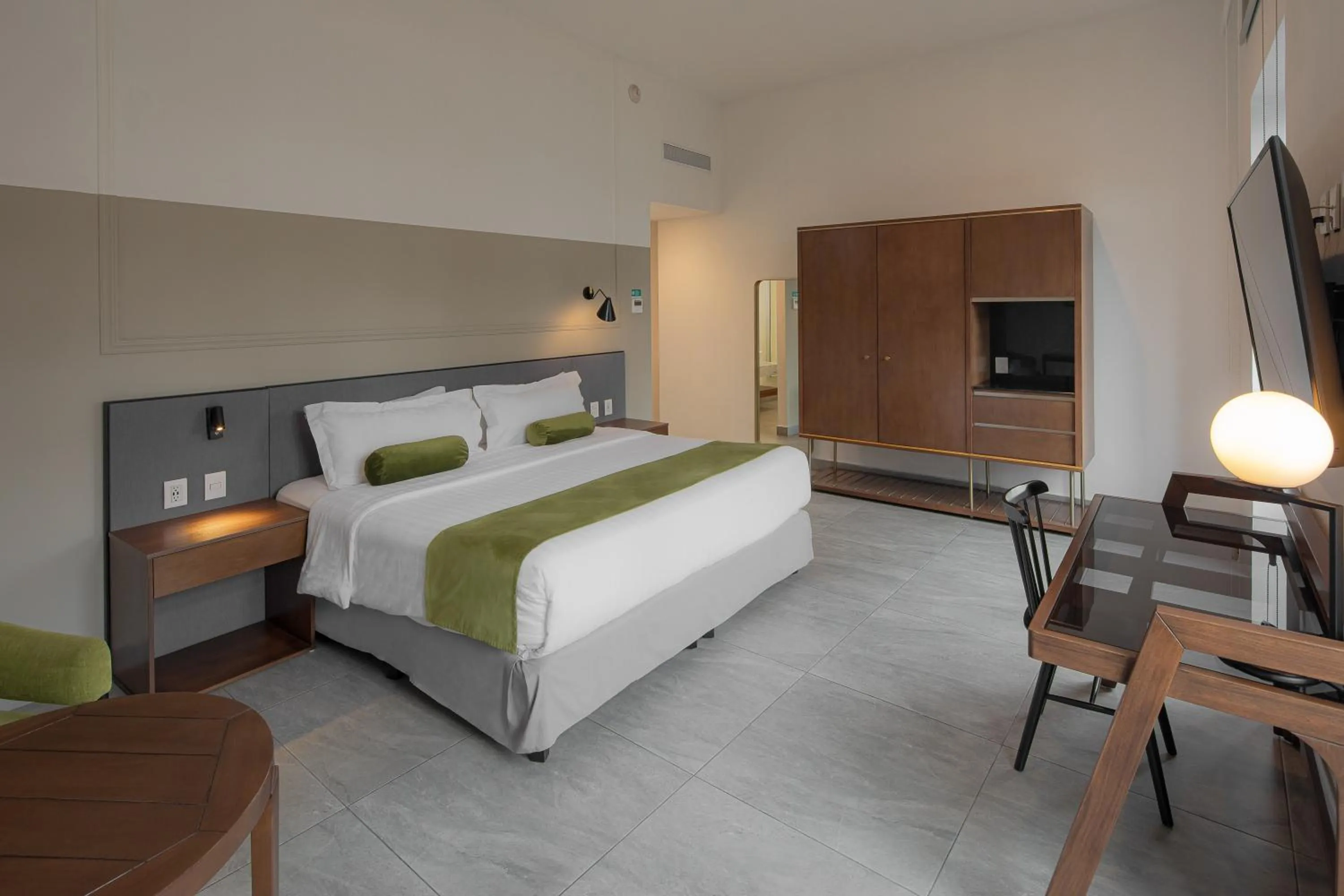 Bed in Gamma Orizaba Grand Hotel de France