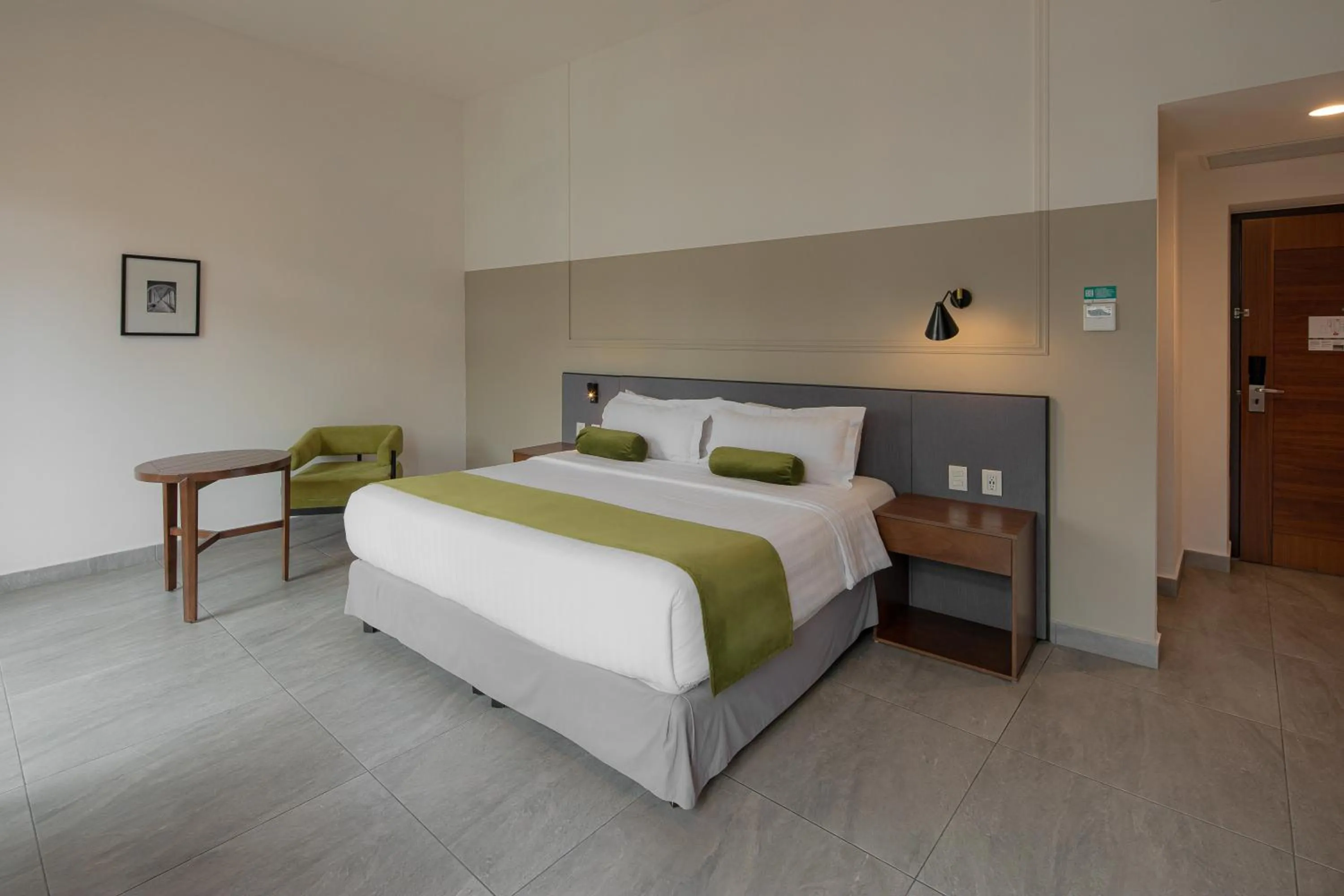 Bed in Gamma Orizaba Grand Hotel de France