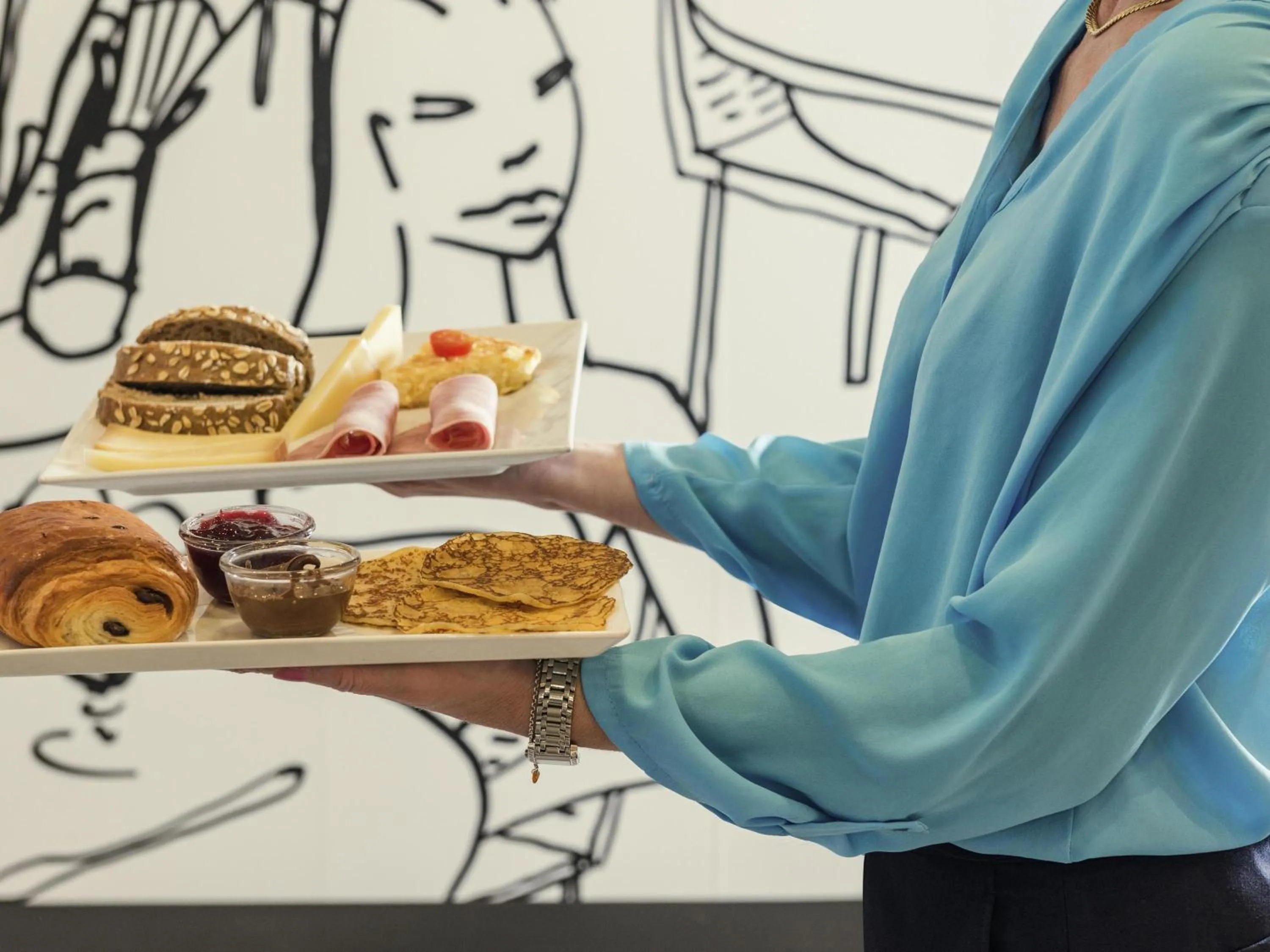 Breakfast in ibis Levallois Perret