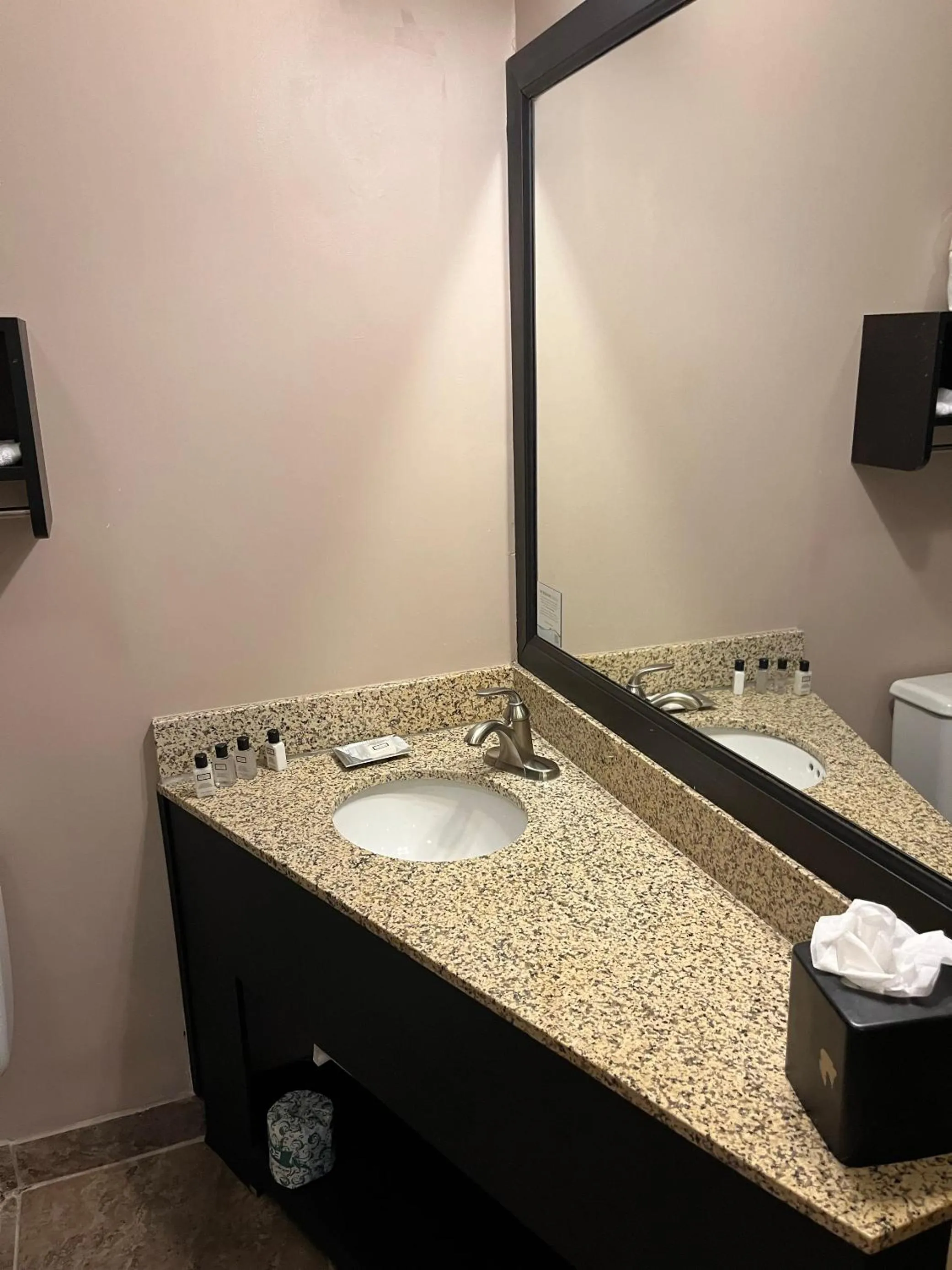 Bathroom in Wyndham Garden Schaumburg Chicago Northwest