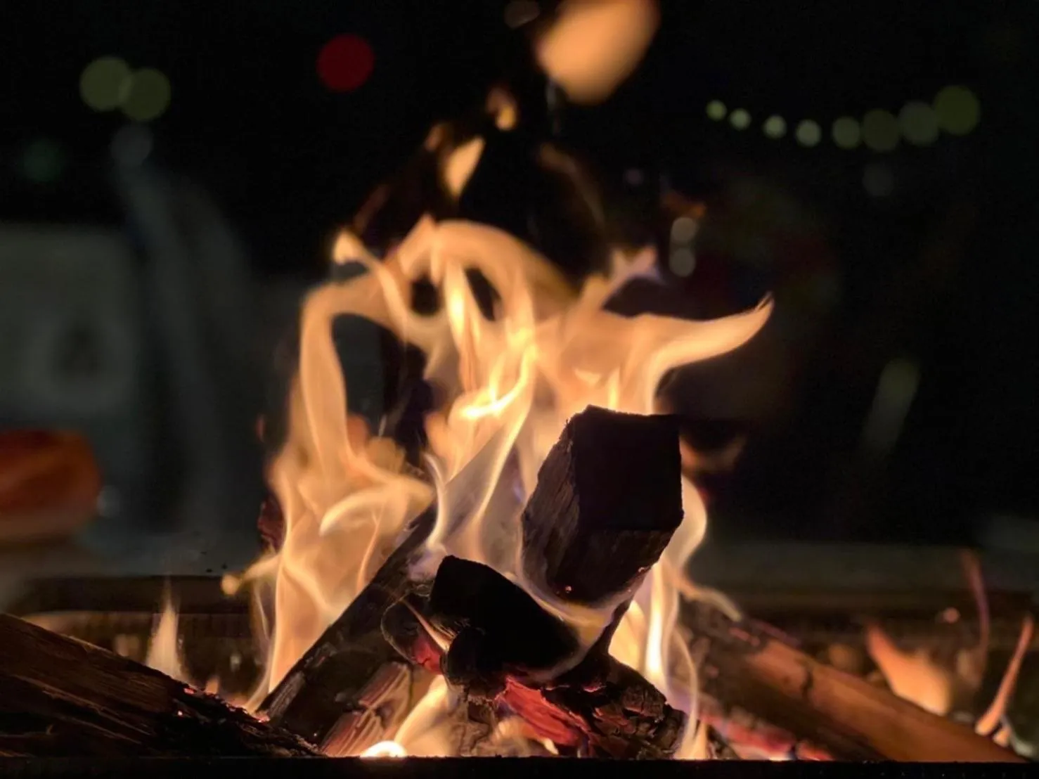 Evening entertainment in Mt Fuji Glamping TOURIST VILLA Kawaguchiko