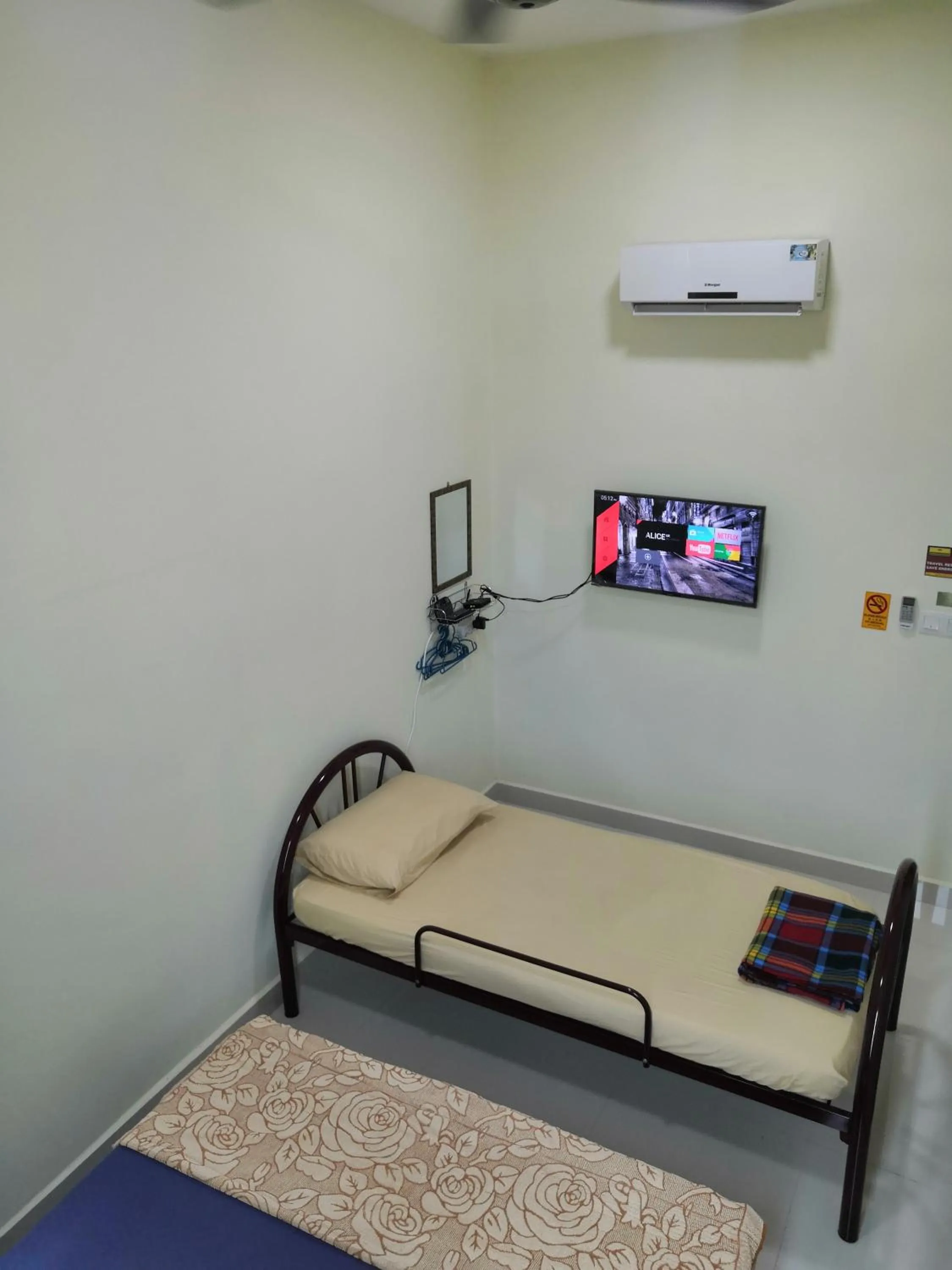 Bed in WeJDAN INN BALIK PULAU, PENANG ISLAND