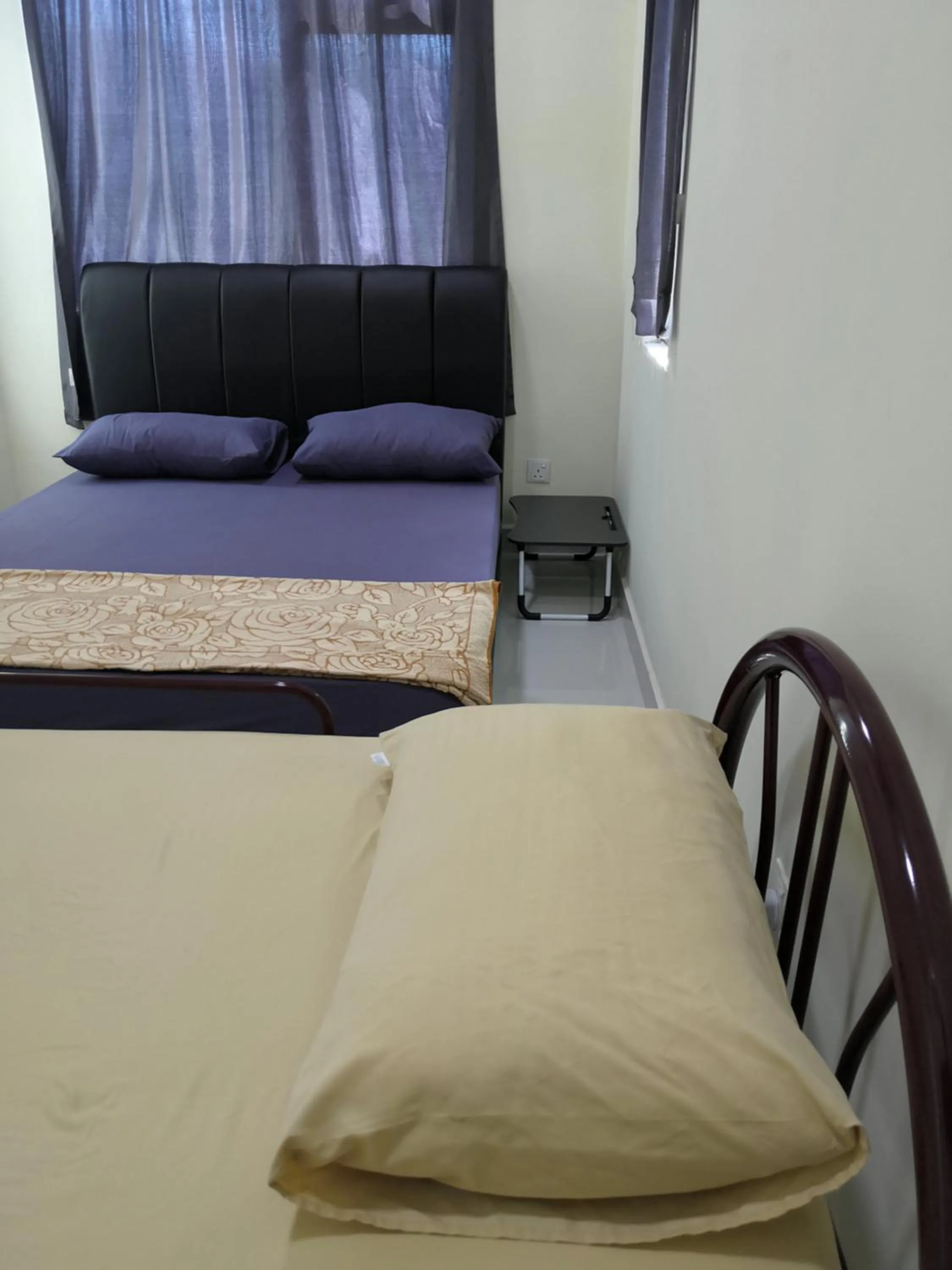 Bed in WeJDAN INN BALIK PULAU, PENANG ISLAND