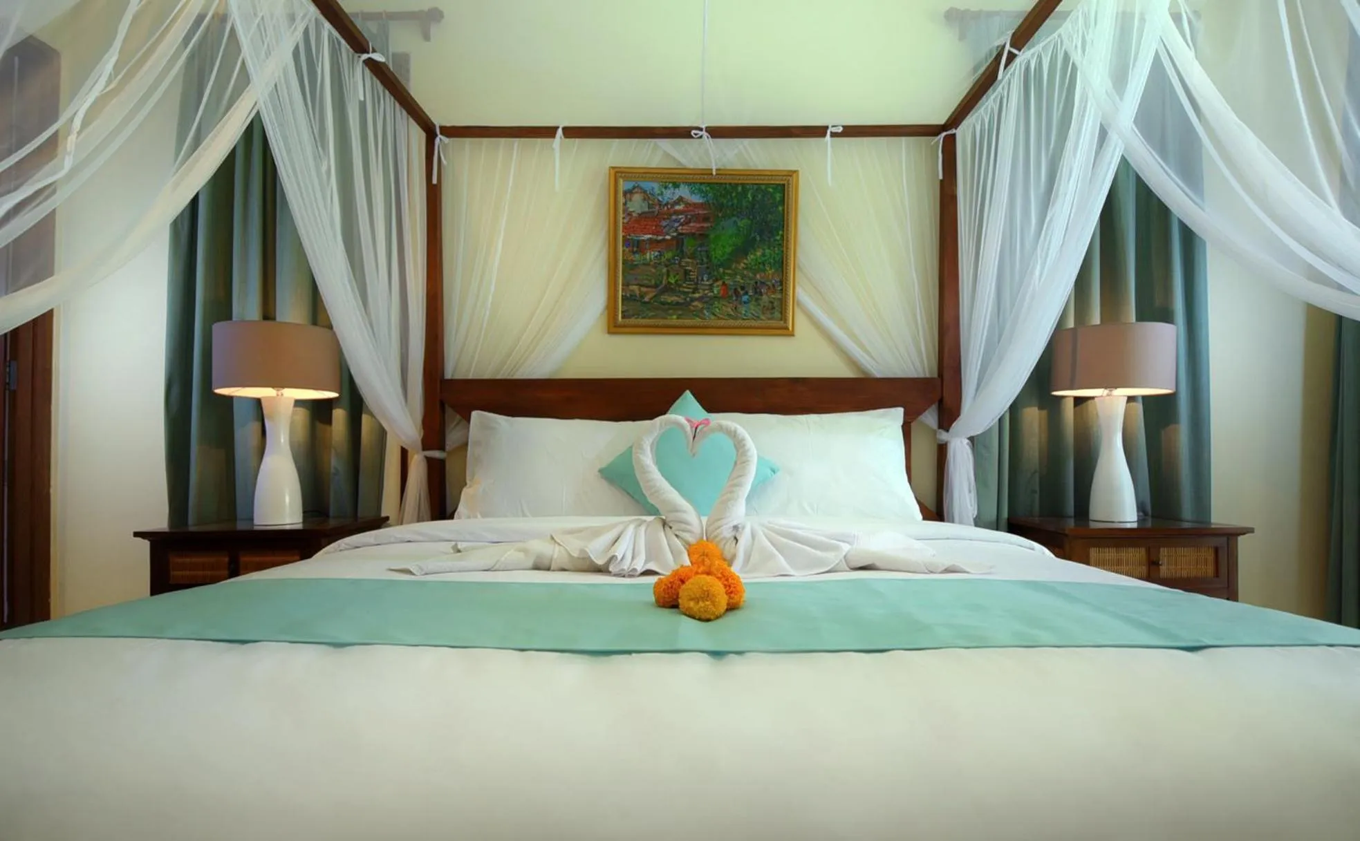 Bed in Rumah Ganesha Ubud