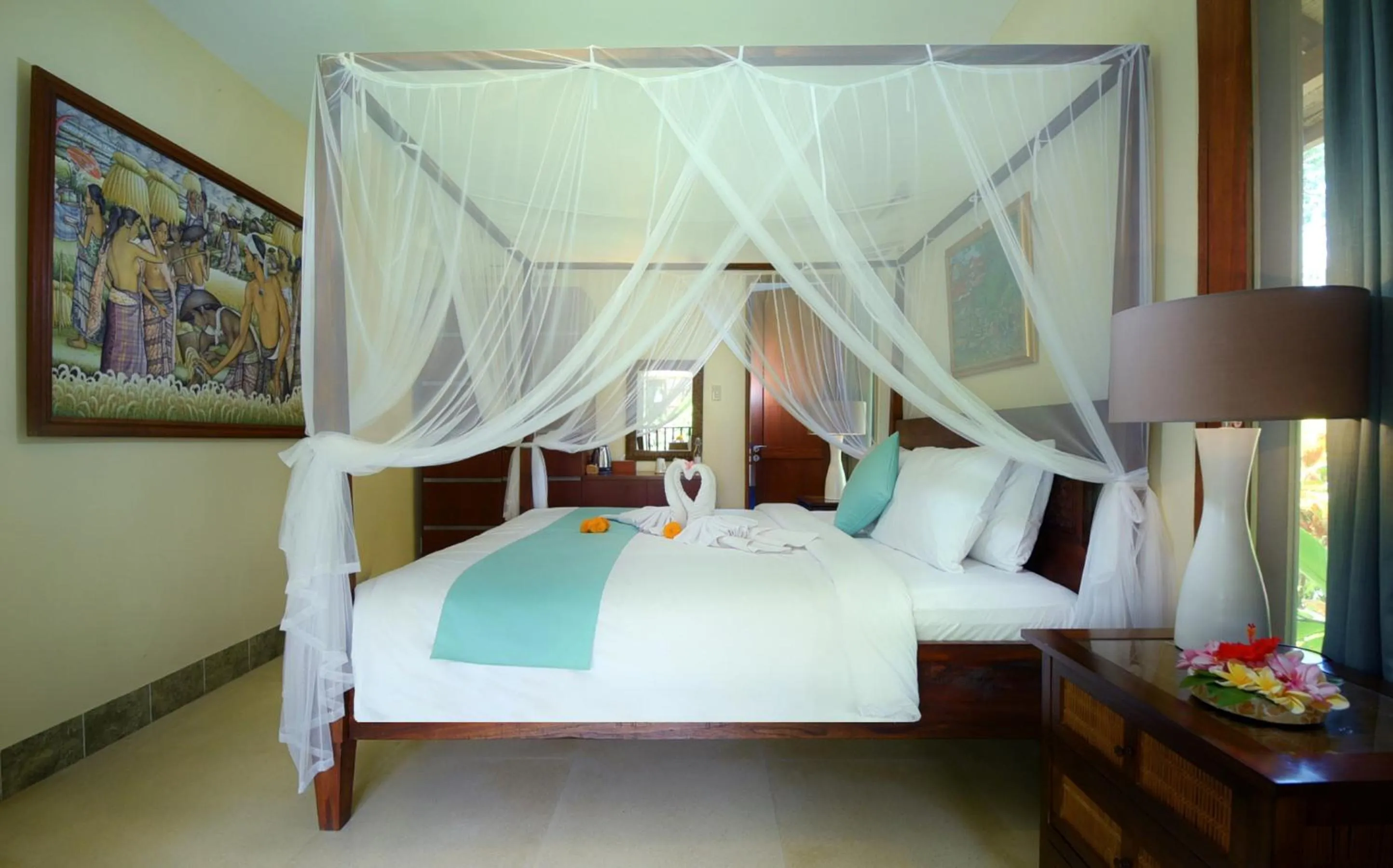 Bed in Rumah Ganesha Ubud
