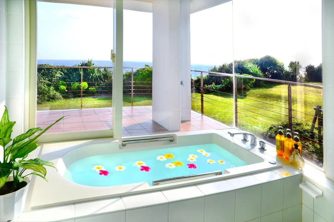 Bathroom in wisteria Ocean Nakijin