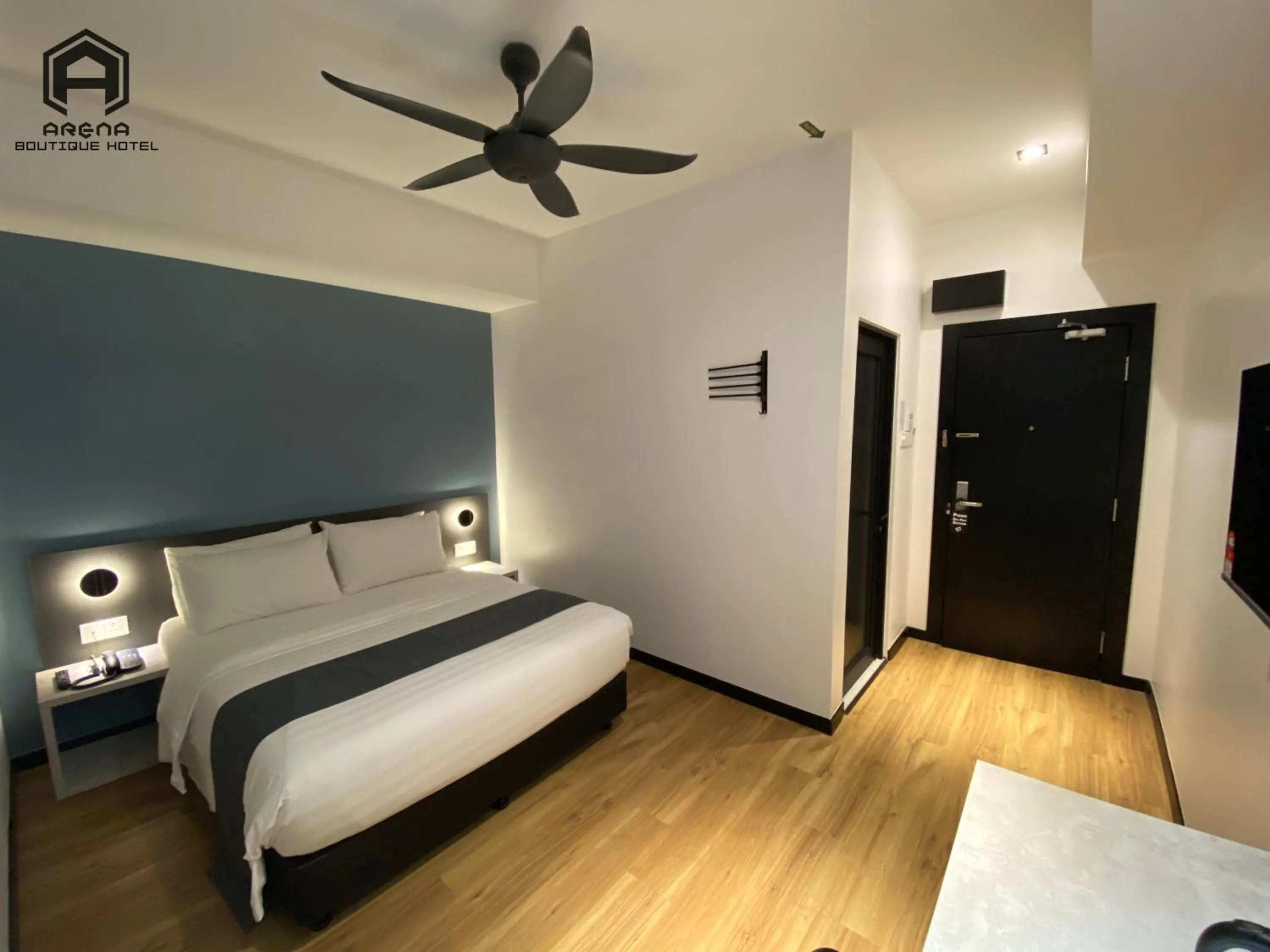 Bed in ARENA Boutique Hotel Kuala Terengganu