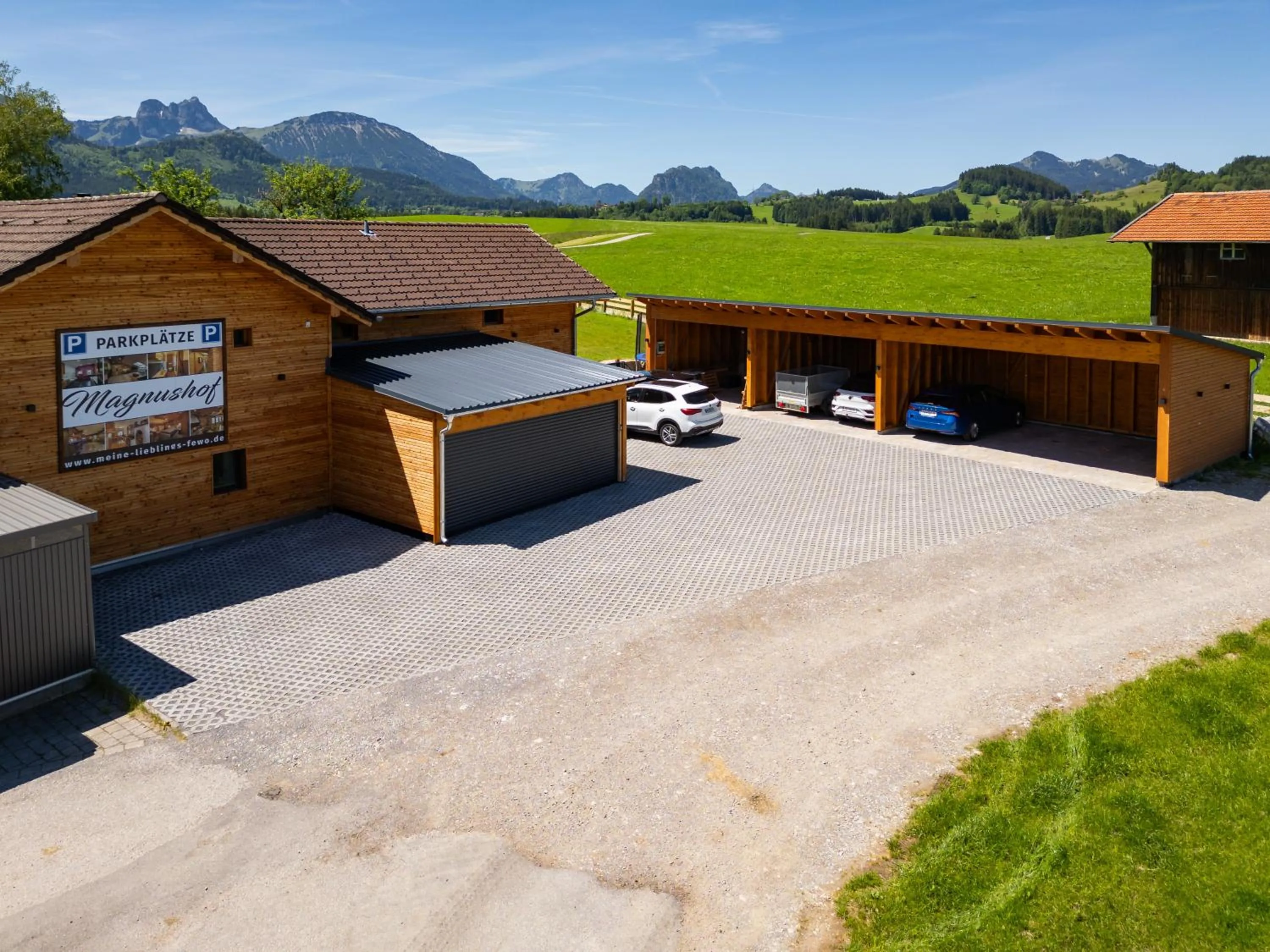 Bird's eye view in Haus Magnushof