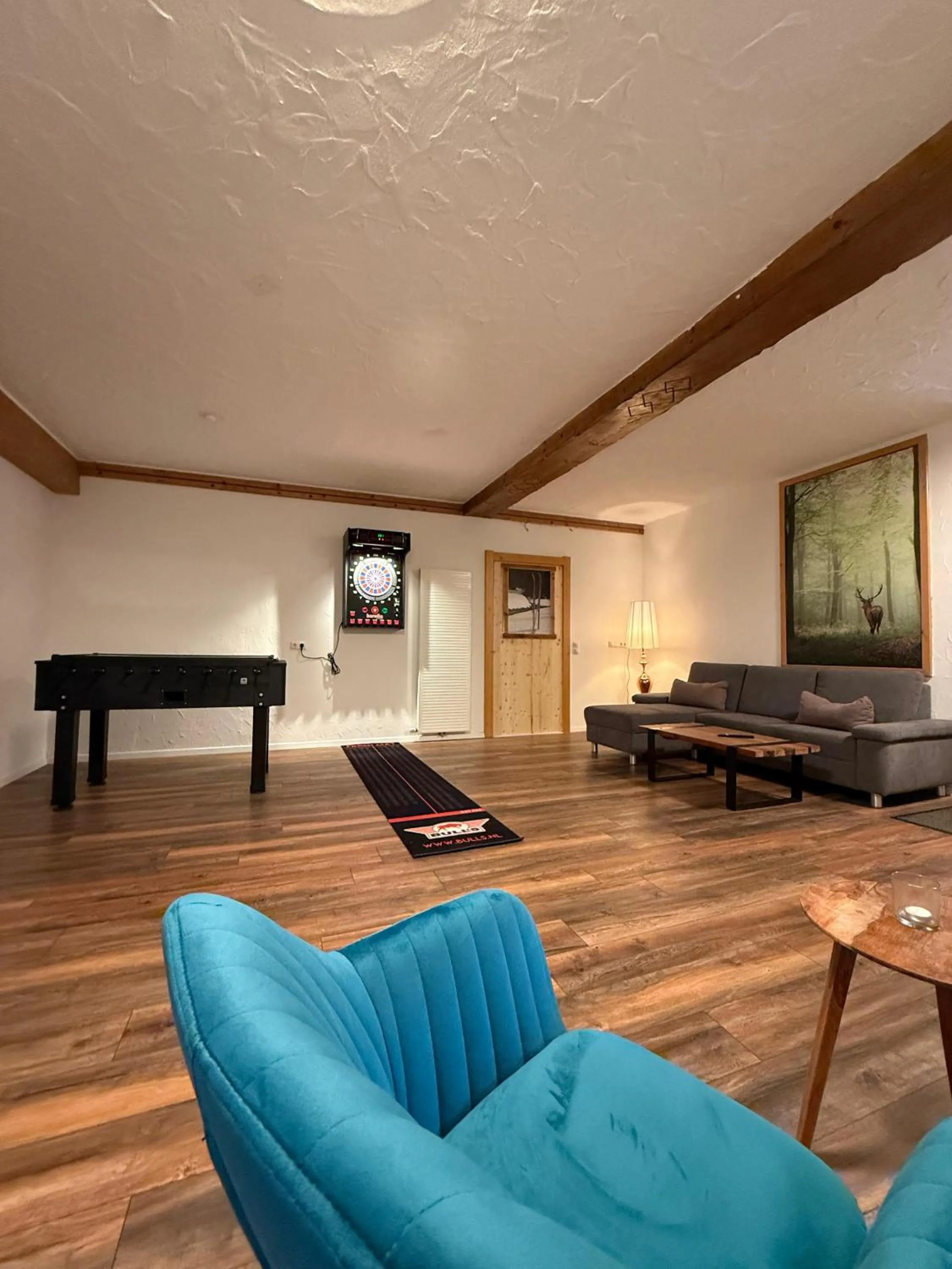 Communal lounge/ TV room in Haus Magnushof