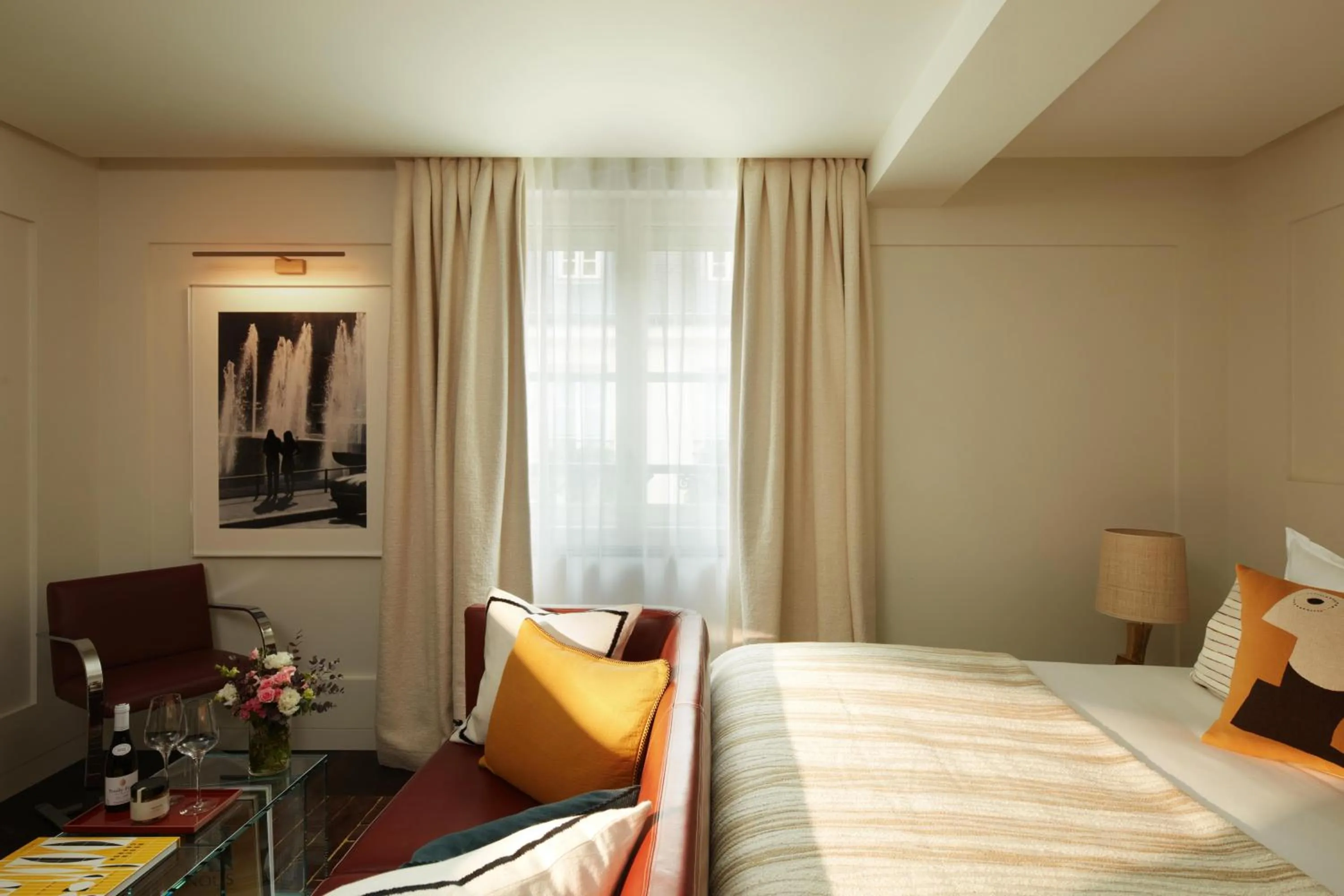 Bedroom, Bed in Hotel La Villa Saint Germain Des Prés