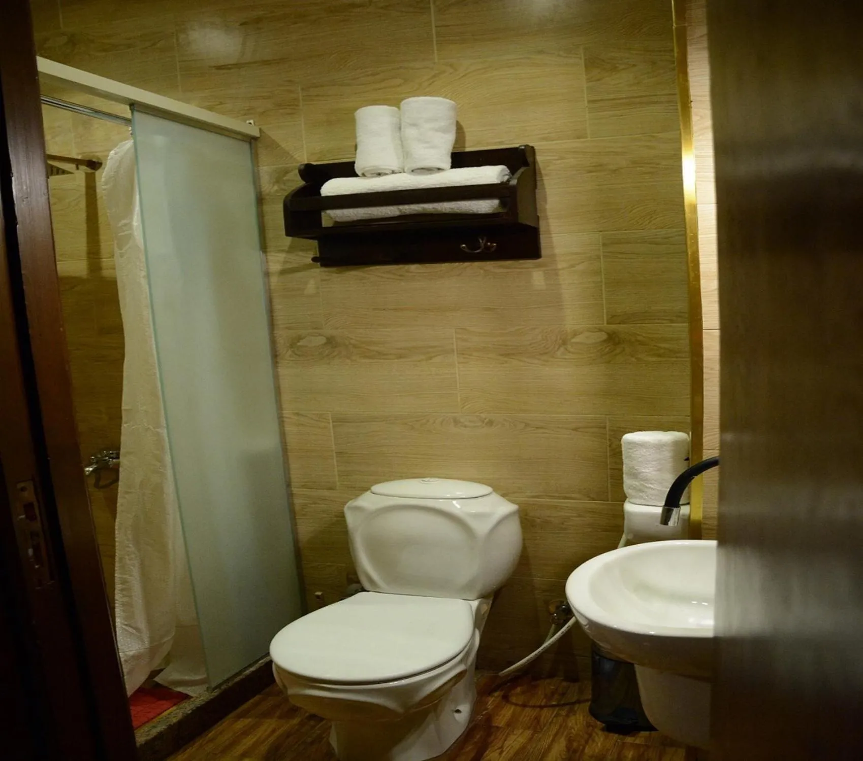 Bathroom in The location Hotel