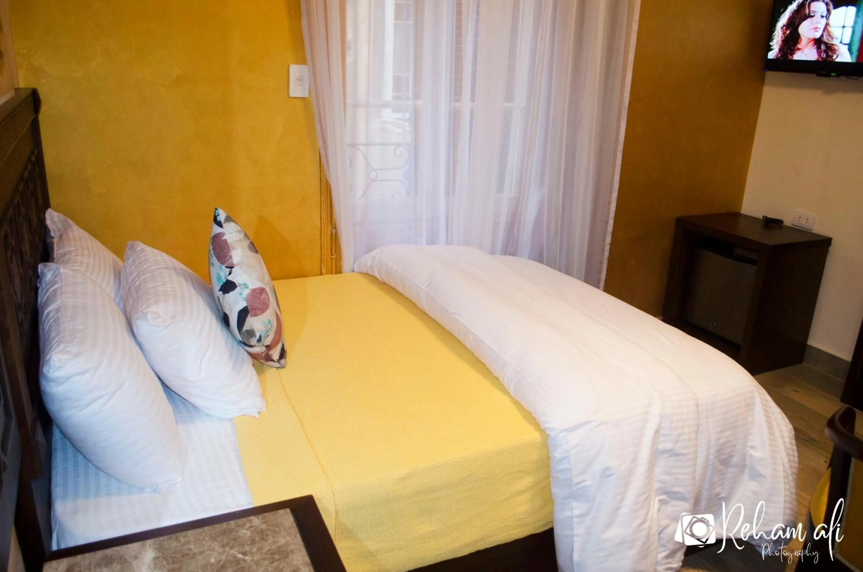 Bed in The location Hotel