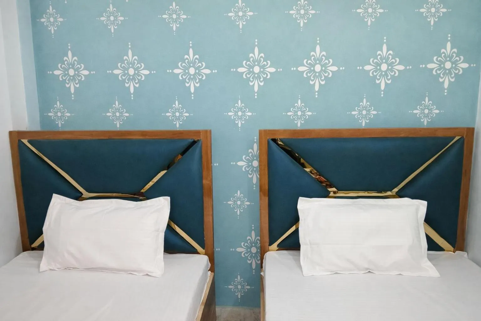 Bed in Mahamaya Guest House