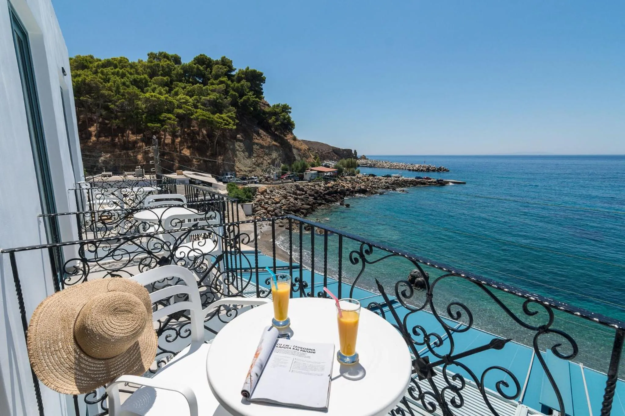 View (from property/room) in Samaria by the Sea