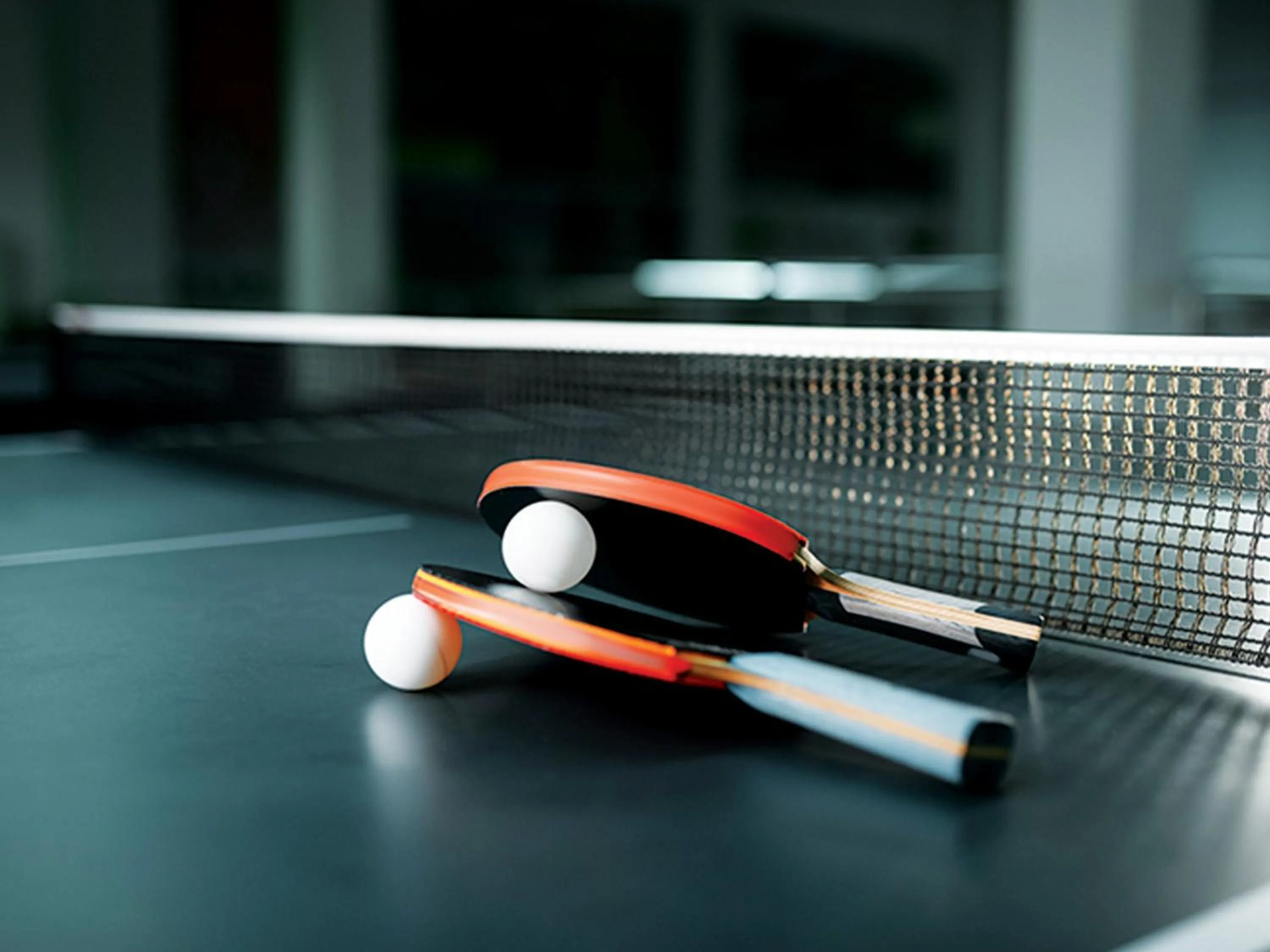 Tennis court in Seven Eleven Hotels and Club