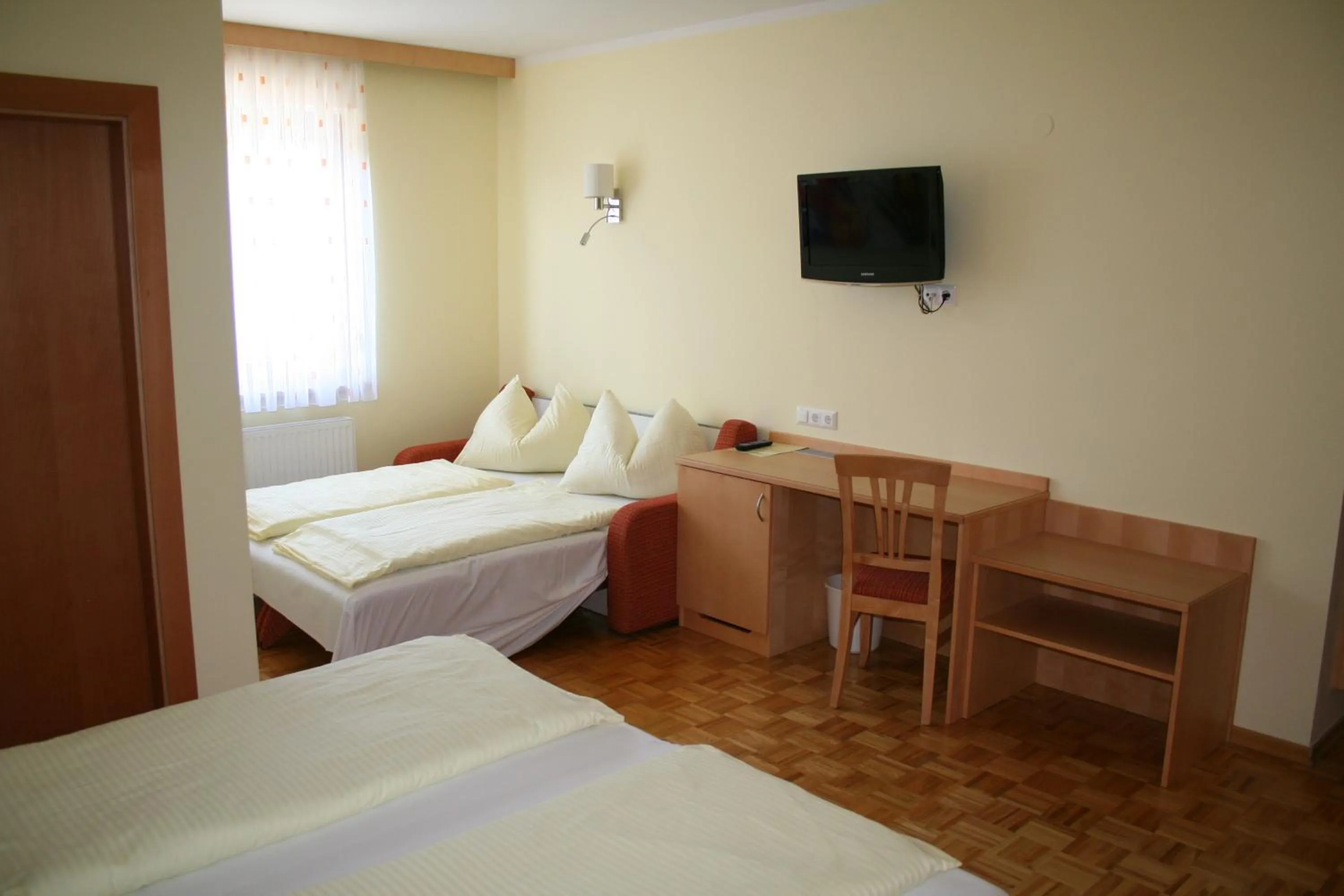 Bed in Hotel Restaurant Thadeushof