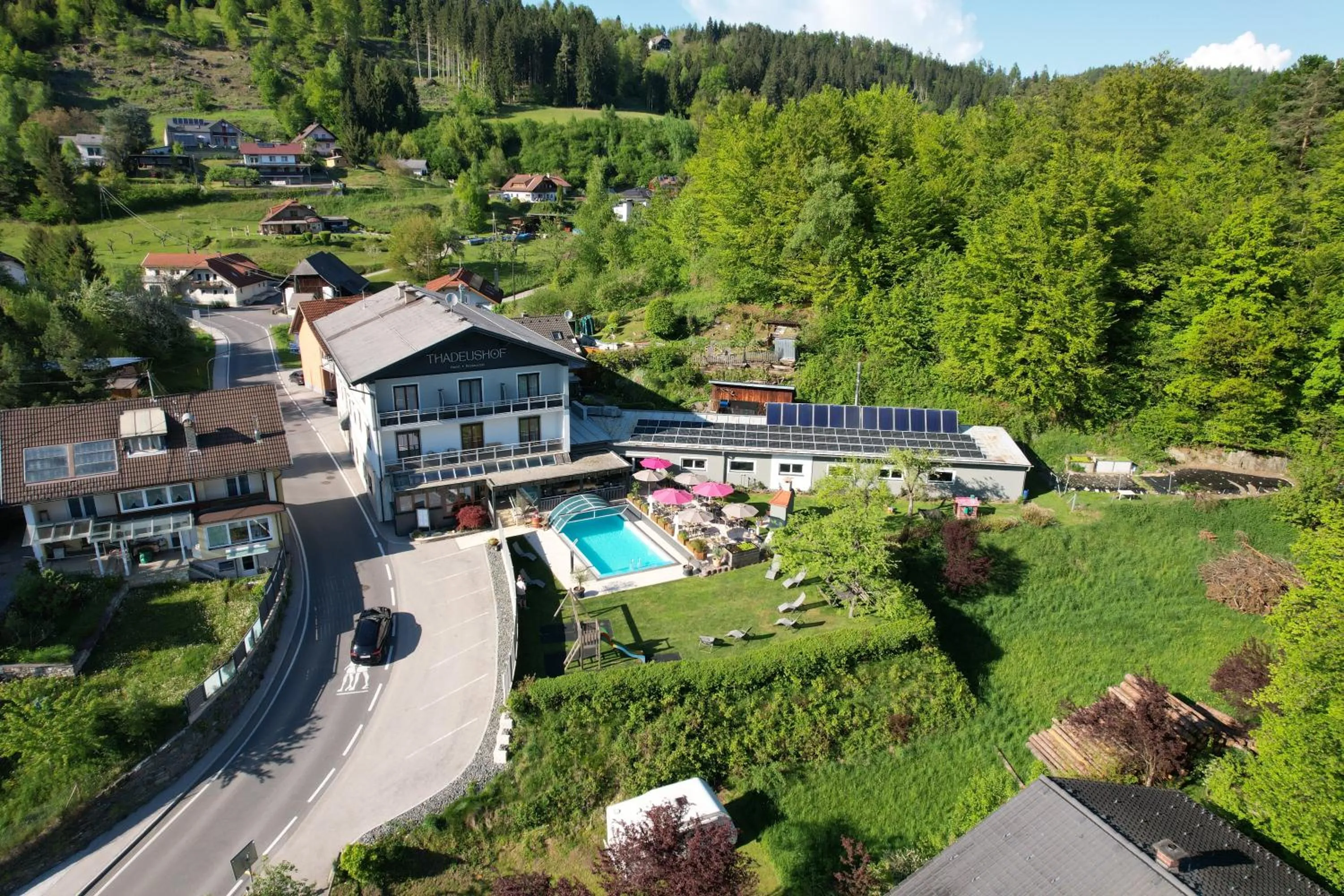 Property building in Hotel Restaurant Thadeushof