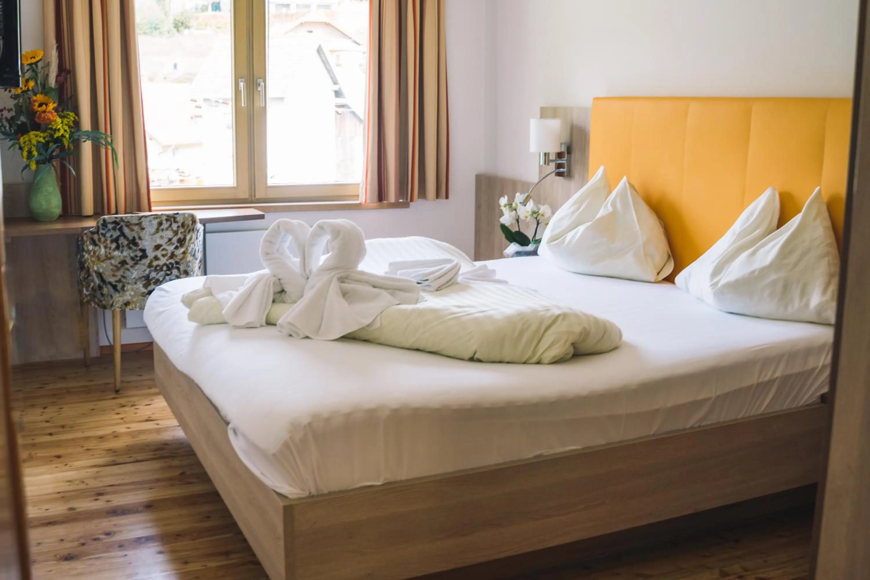 Photo of the whole room, Bed in Hotel Restaurant Thadeushof