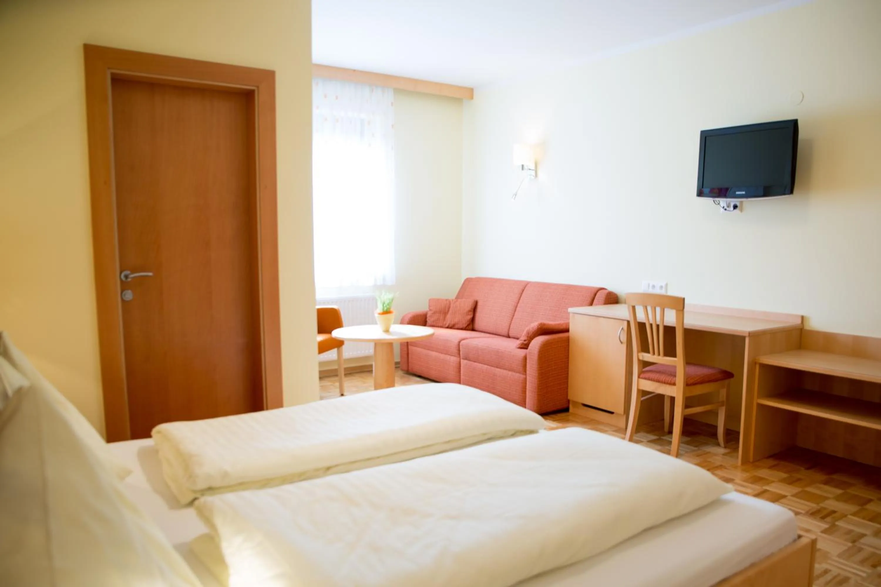 Bed in Hotel Restaurant Thadeushof