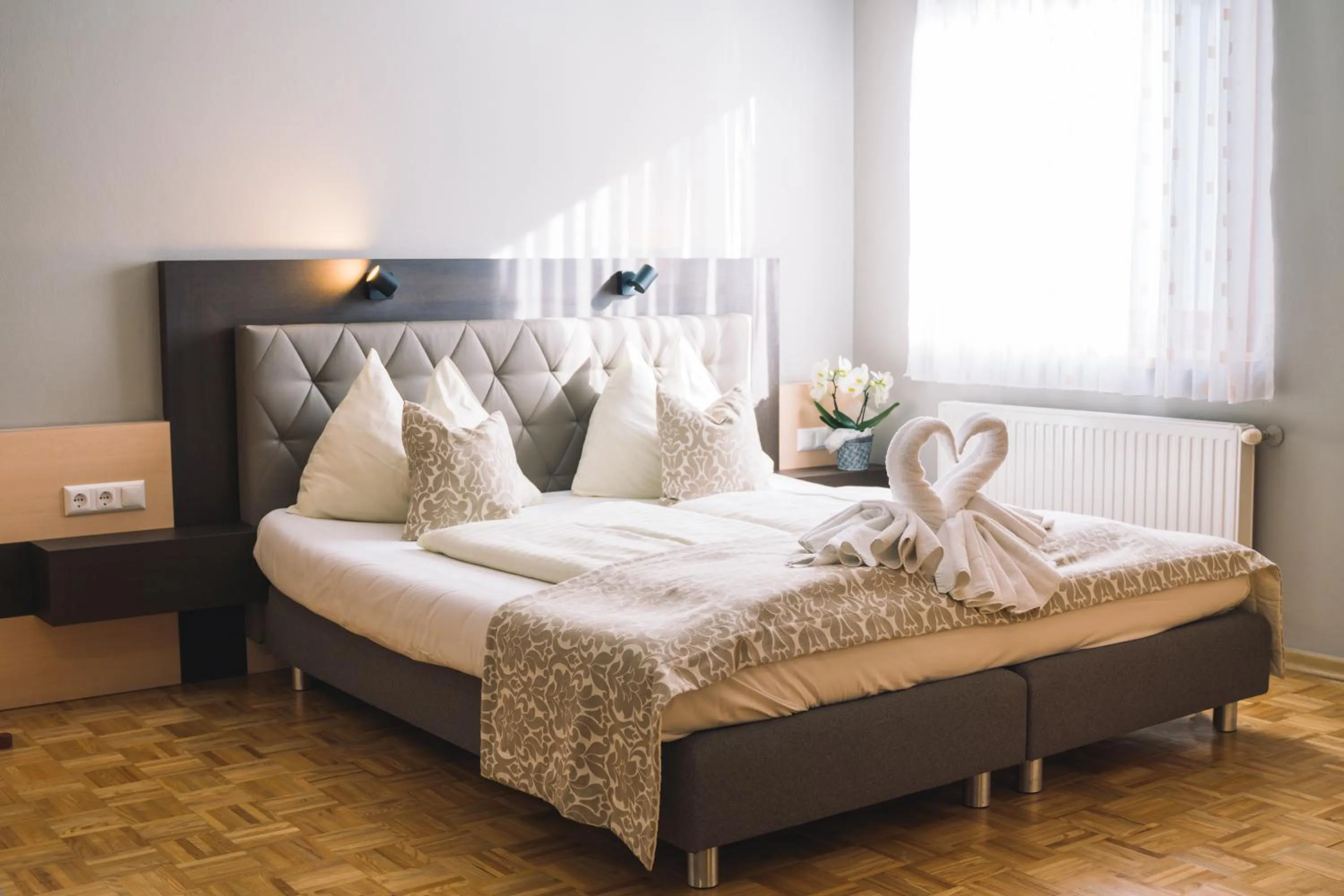 Photo of the whole room, Bed in Hotel Restaurant Thadeushof