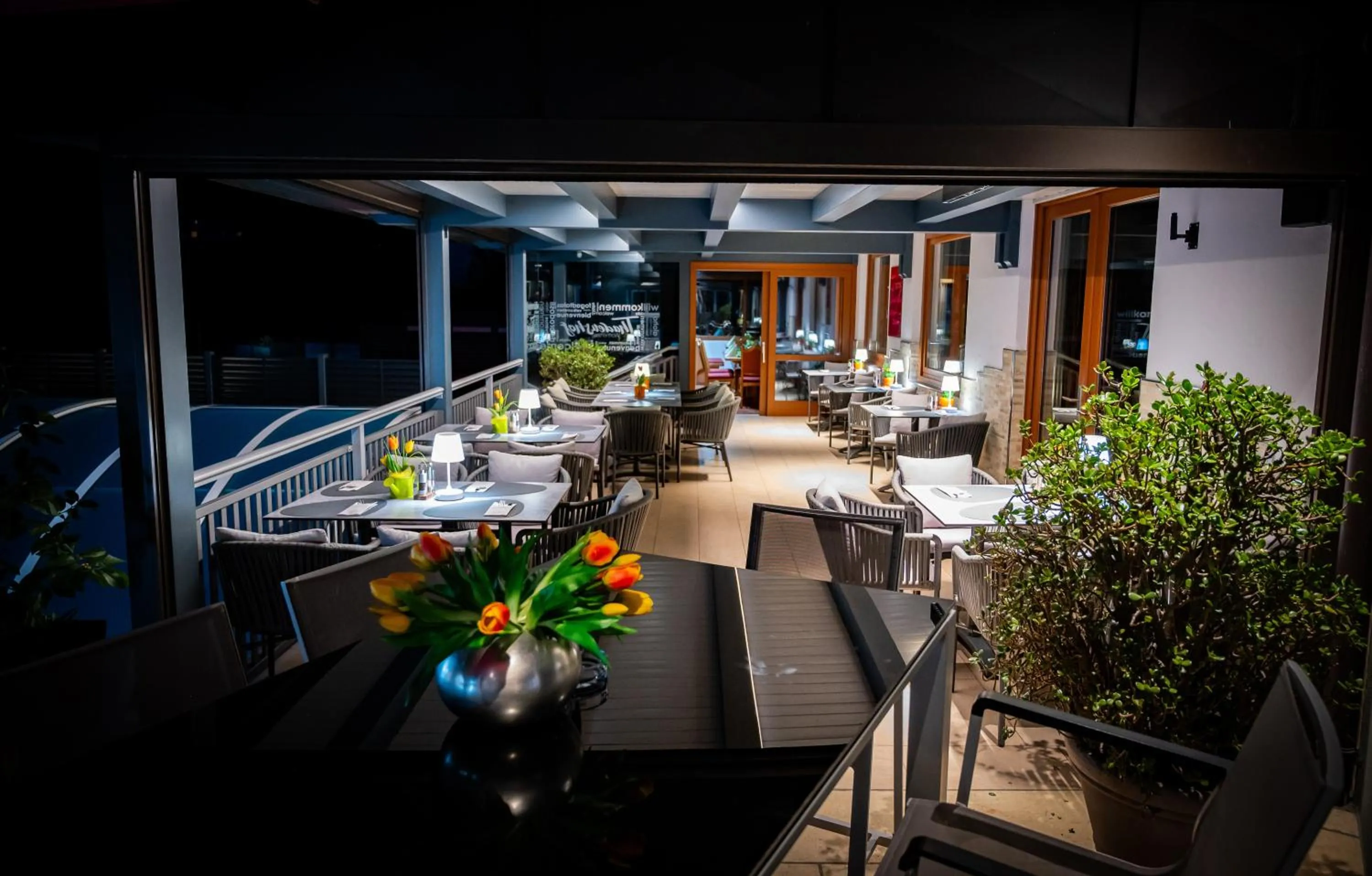 Restaurant/places to eat in Hotel Restaurant Thadeushof