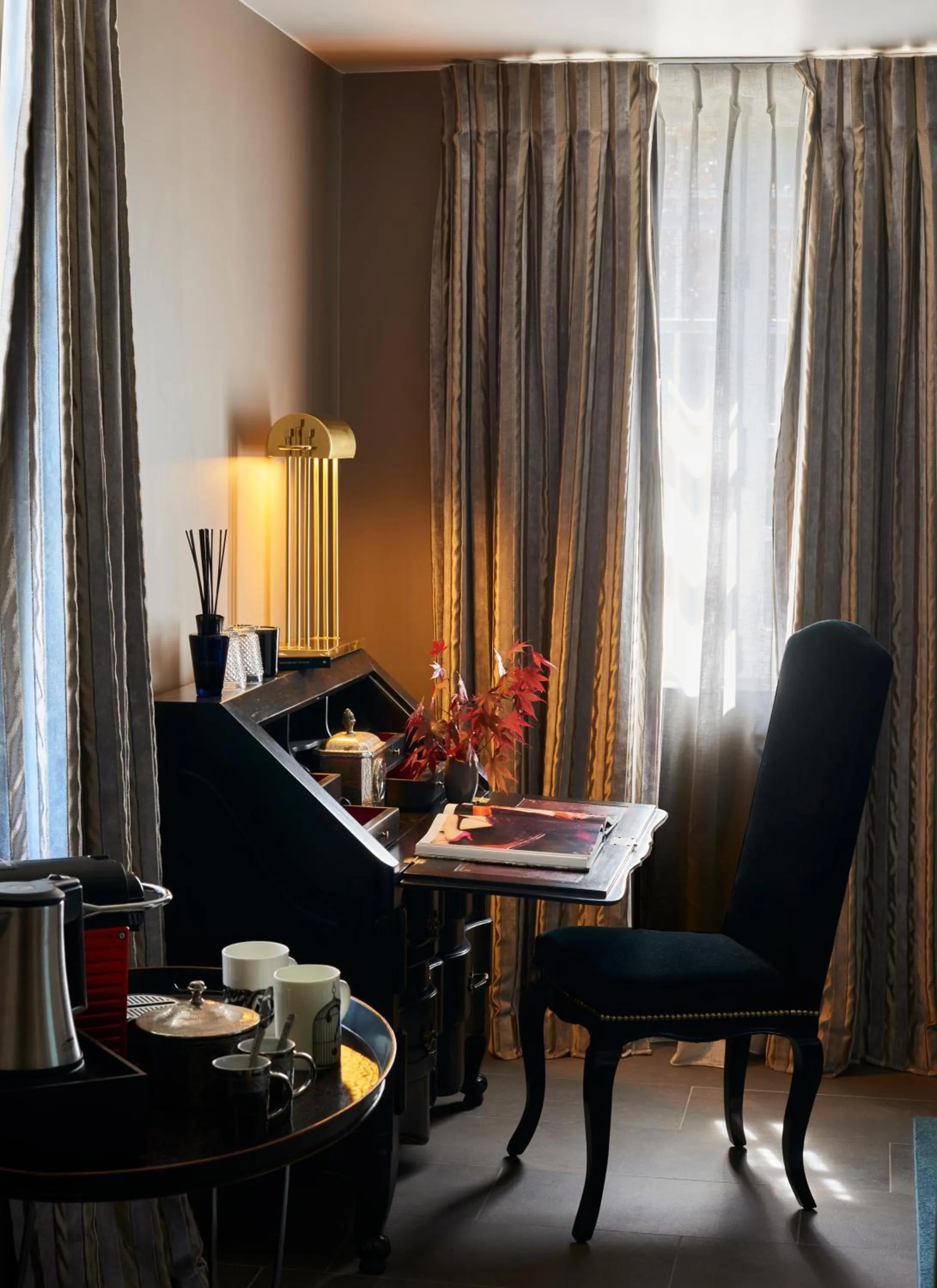 Decorative detail in Moulin Royale