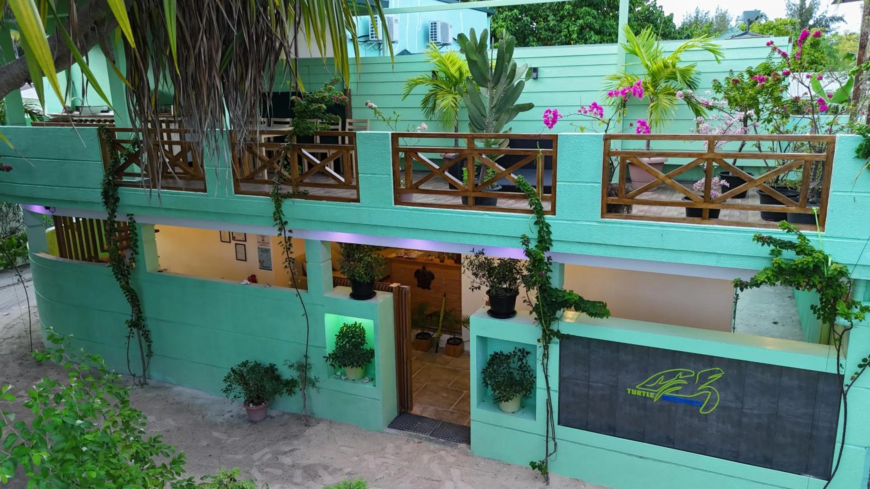 Property building in Turtle Maldives - Your Gateway to the Beach & Marine Adventures Await!