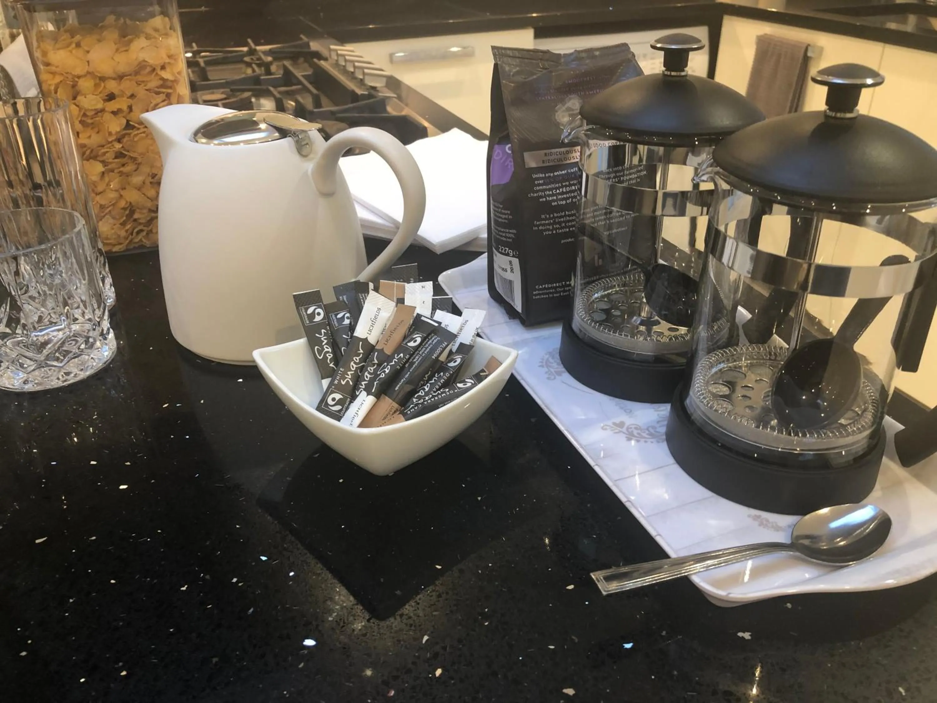 Coffee/tea facilities in South Avenue B&B