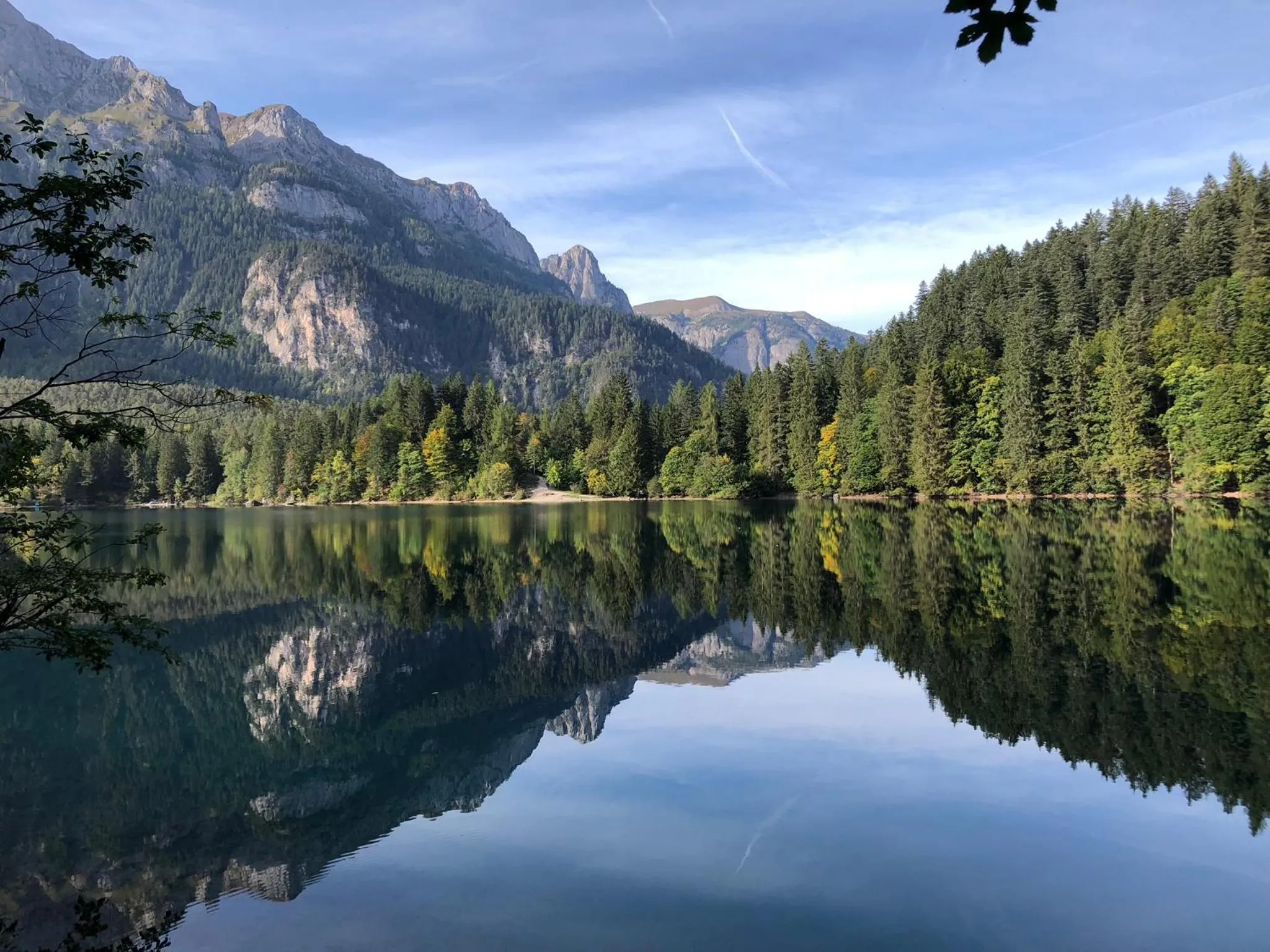 Natural landscape in Chalet Tovel - Mountain Lake
