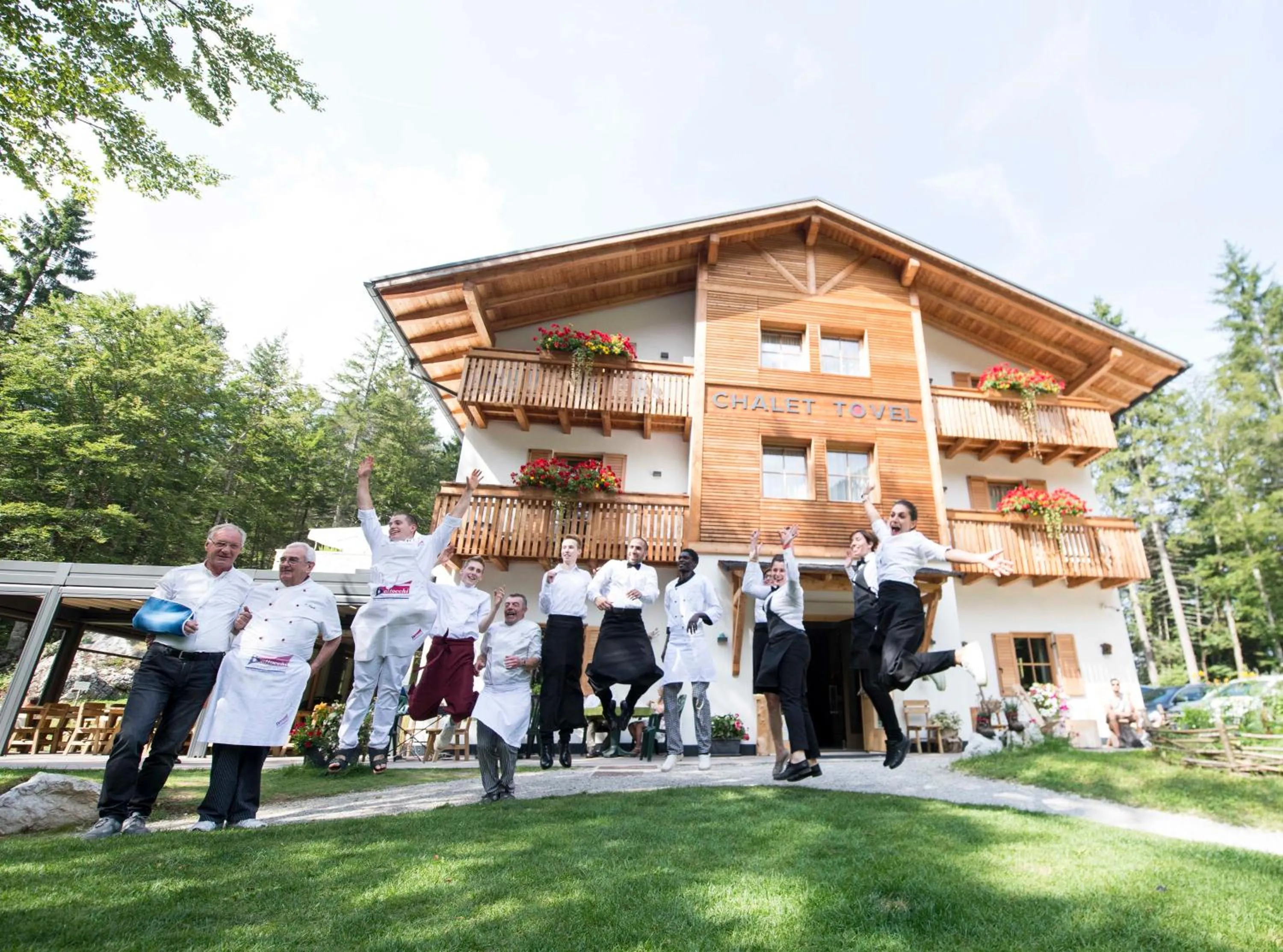 Property building in Chalet Tovel - Mountain Lake