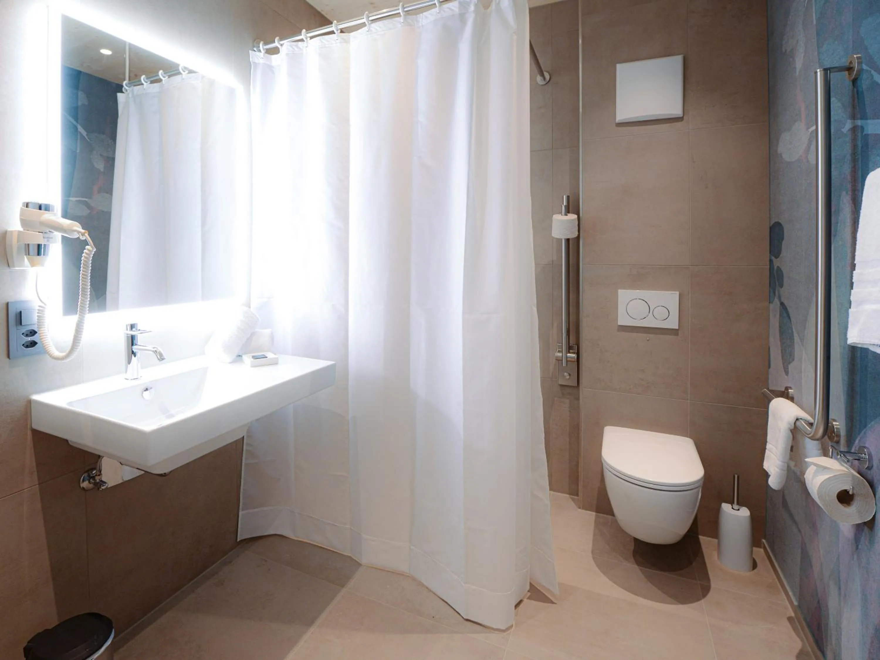 Bathroom in Cubilaris Motel