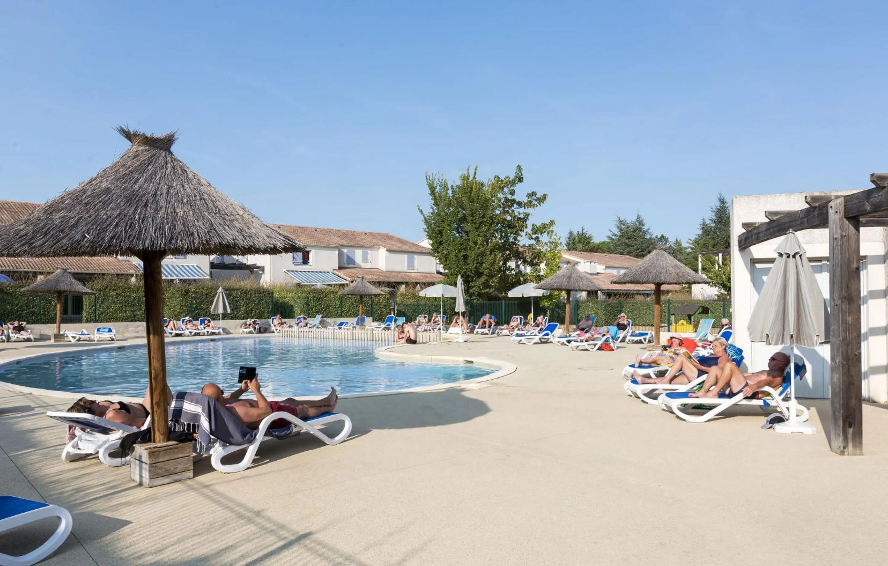 Swimming pool in Résidence Odalys Les Sources de Manon