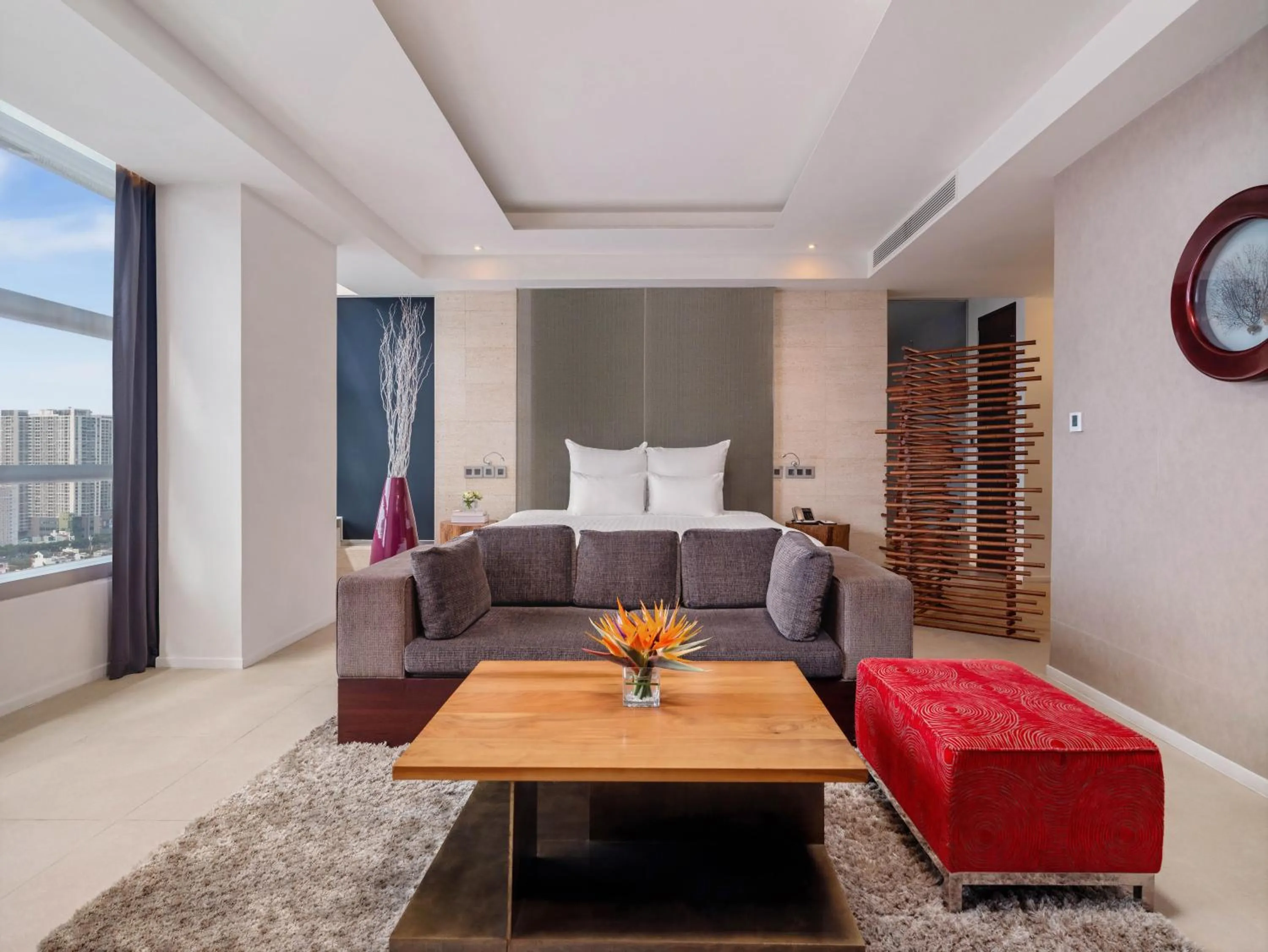 Living room in Pullman Saigon Centre