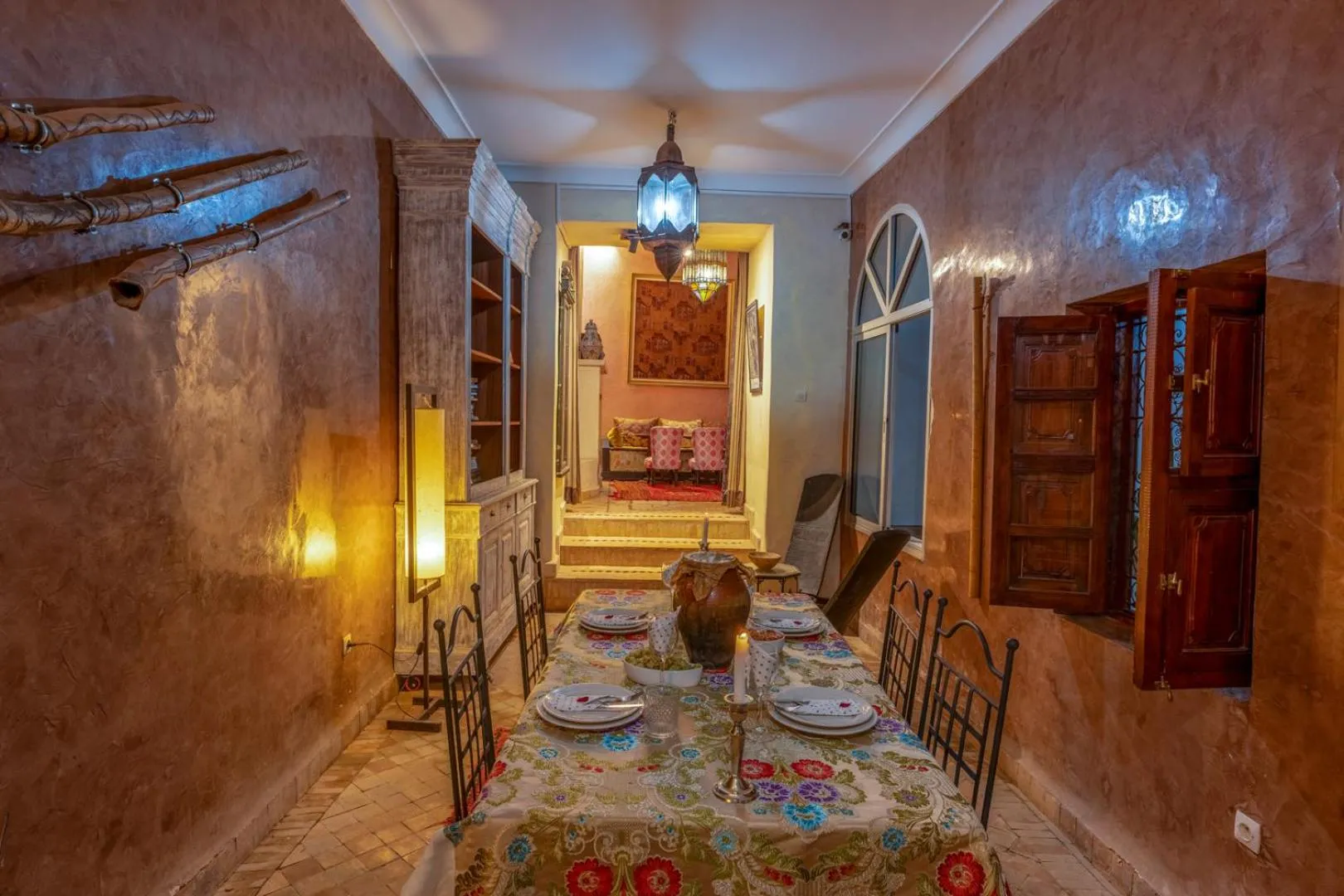 Living room in Riad Saba