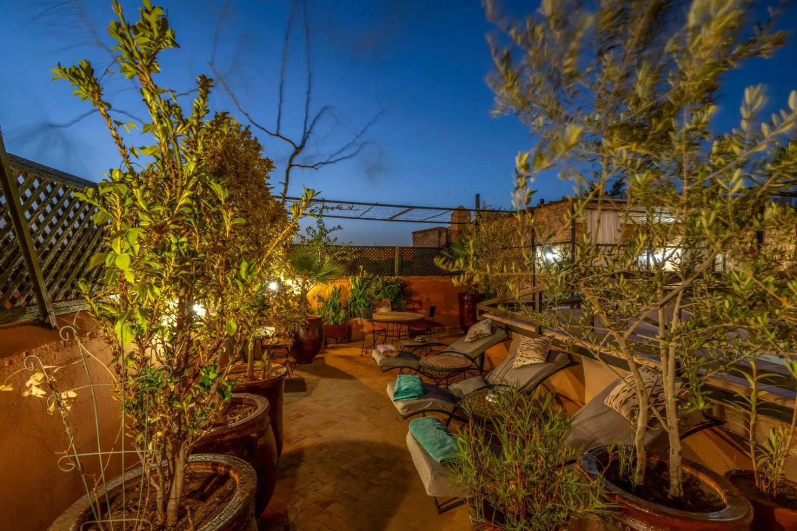 Patio in Riad Saba