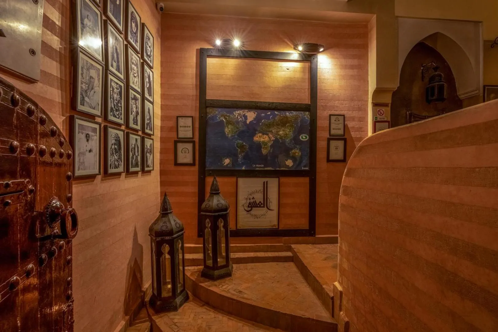 Facade/entrance in Riad Saba