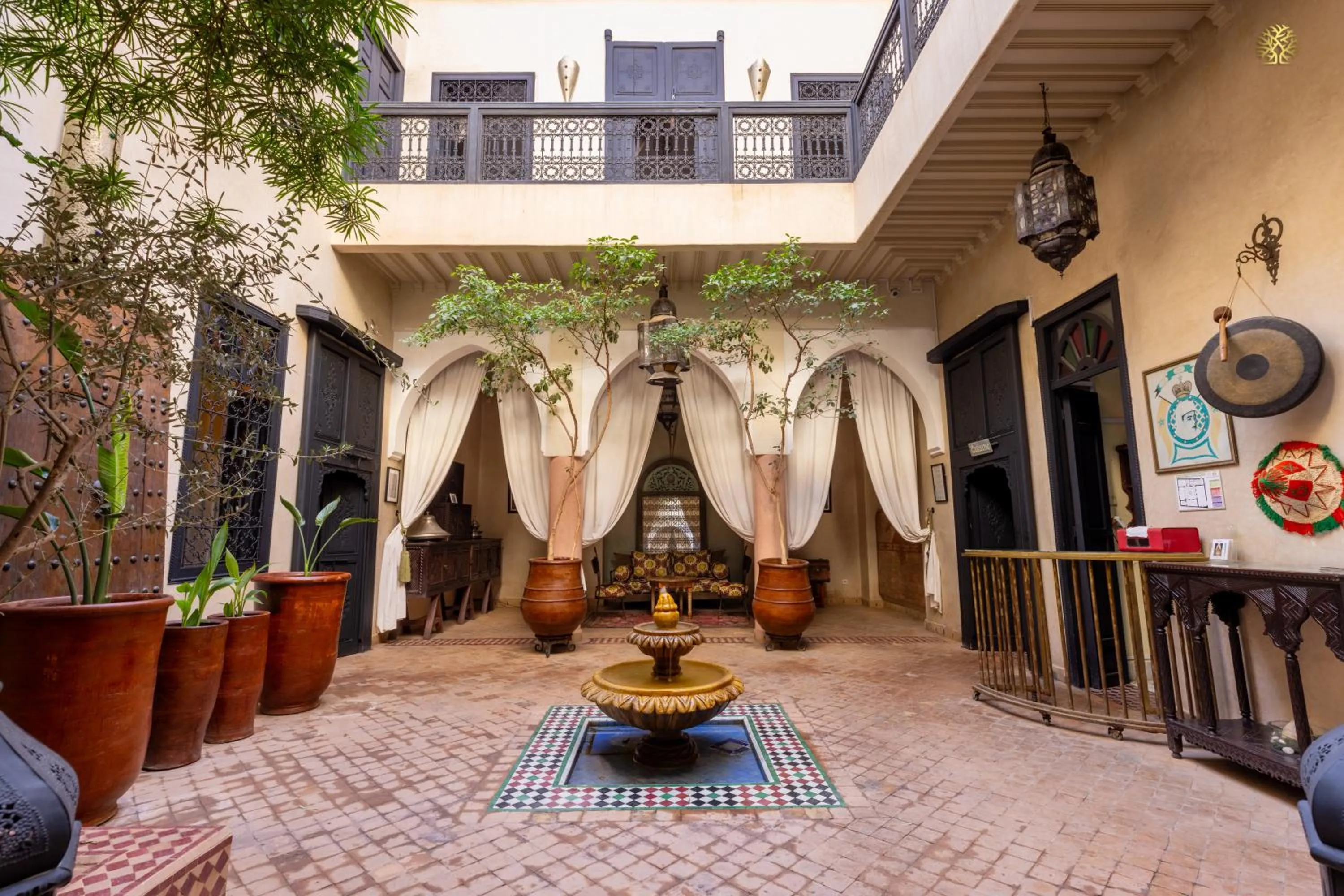 Patio in Riad Saba