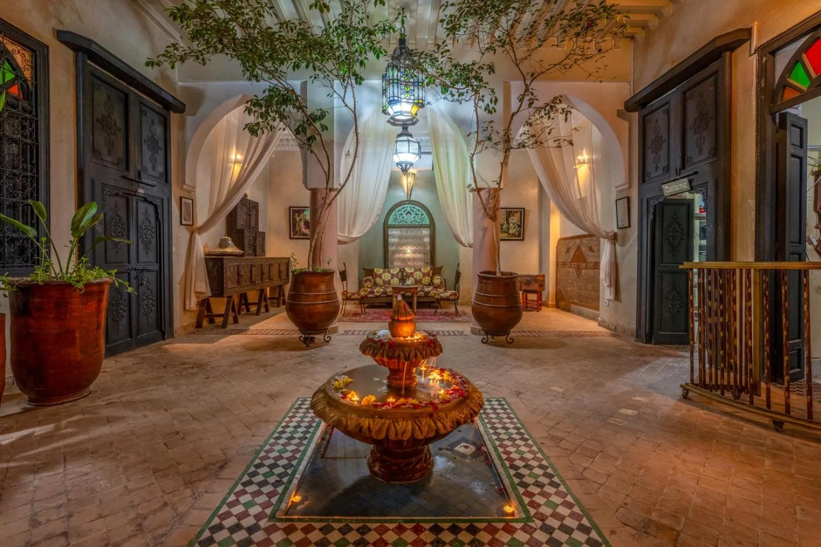 View (from property/room) in Riad Saba