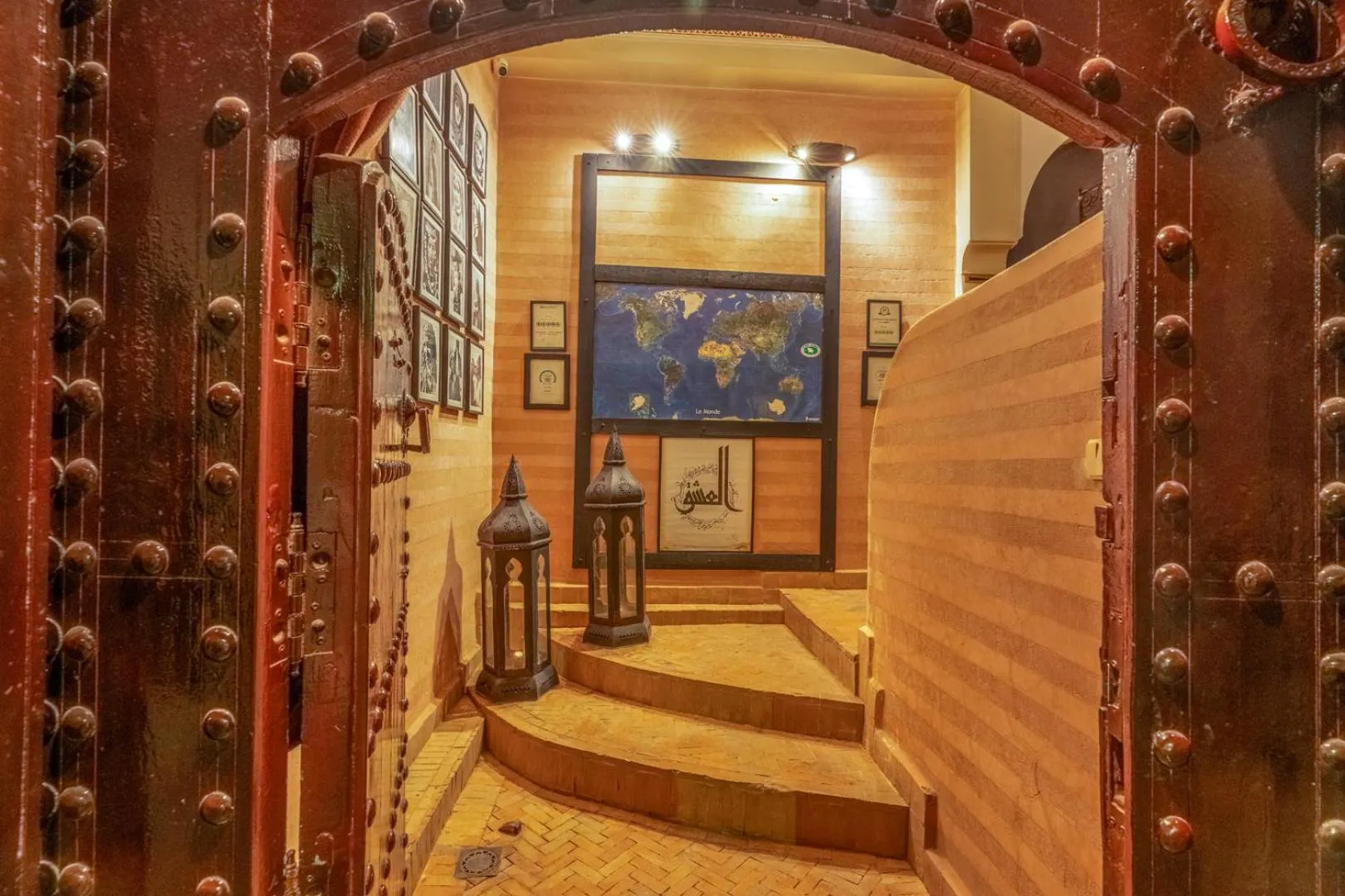 Facade/entrance in Riad Saba