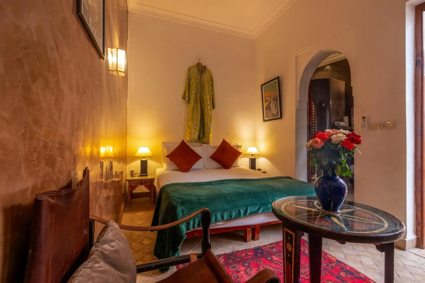 Bed in Riad Saba