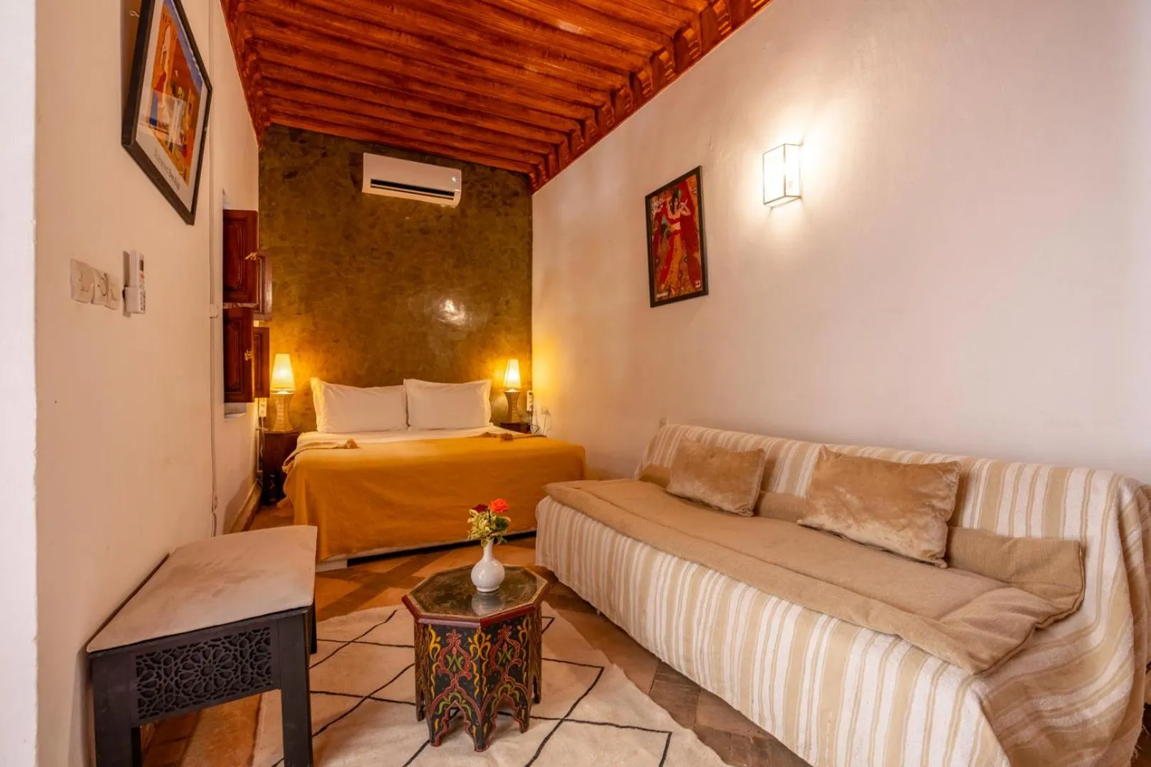 Bedroom, Bed in Riad Saba