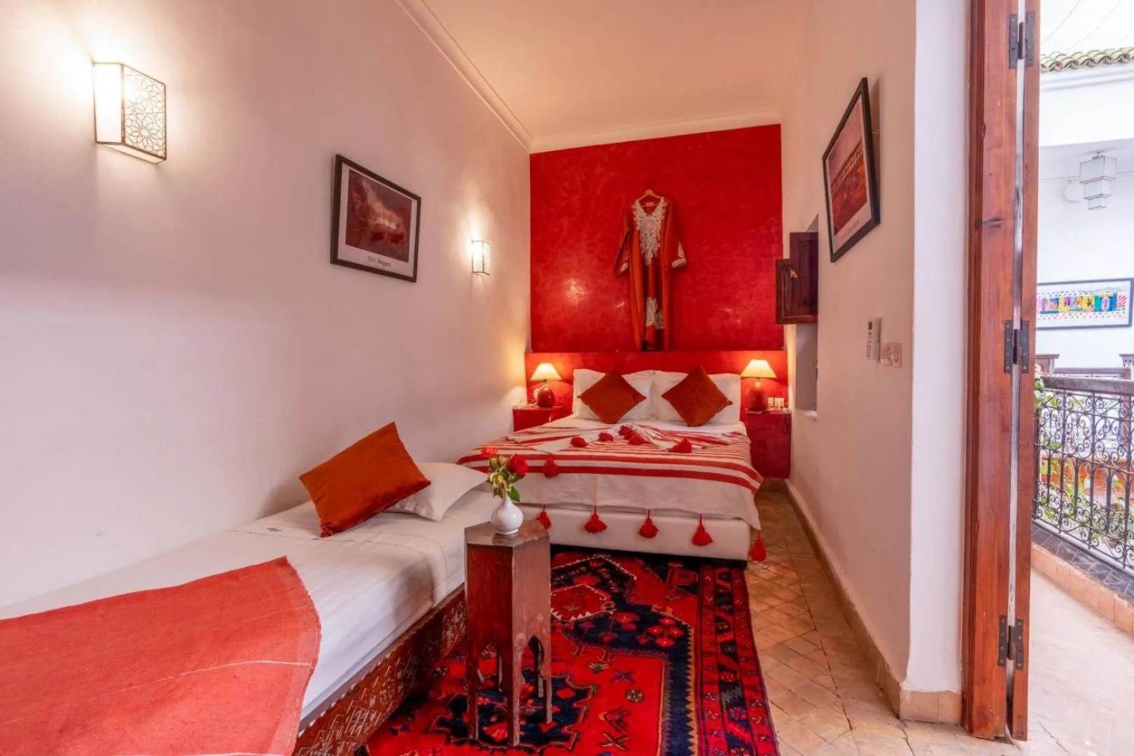 Bedroom, Bed in Riad Saba