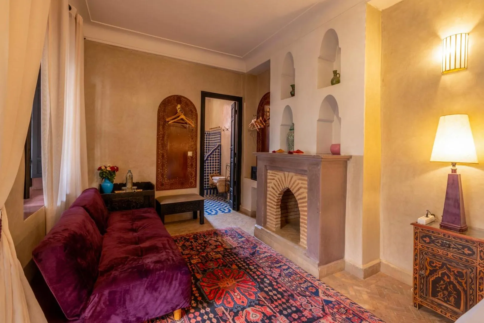 Bedroom in Riad Saba