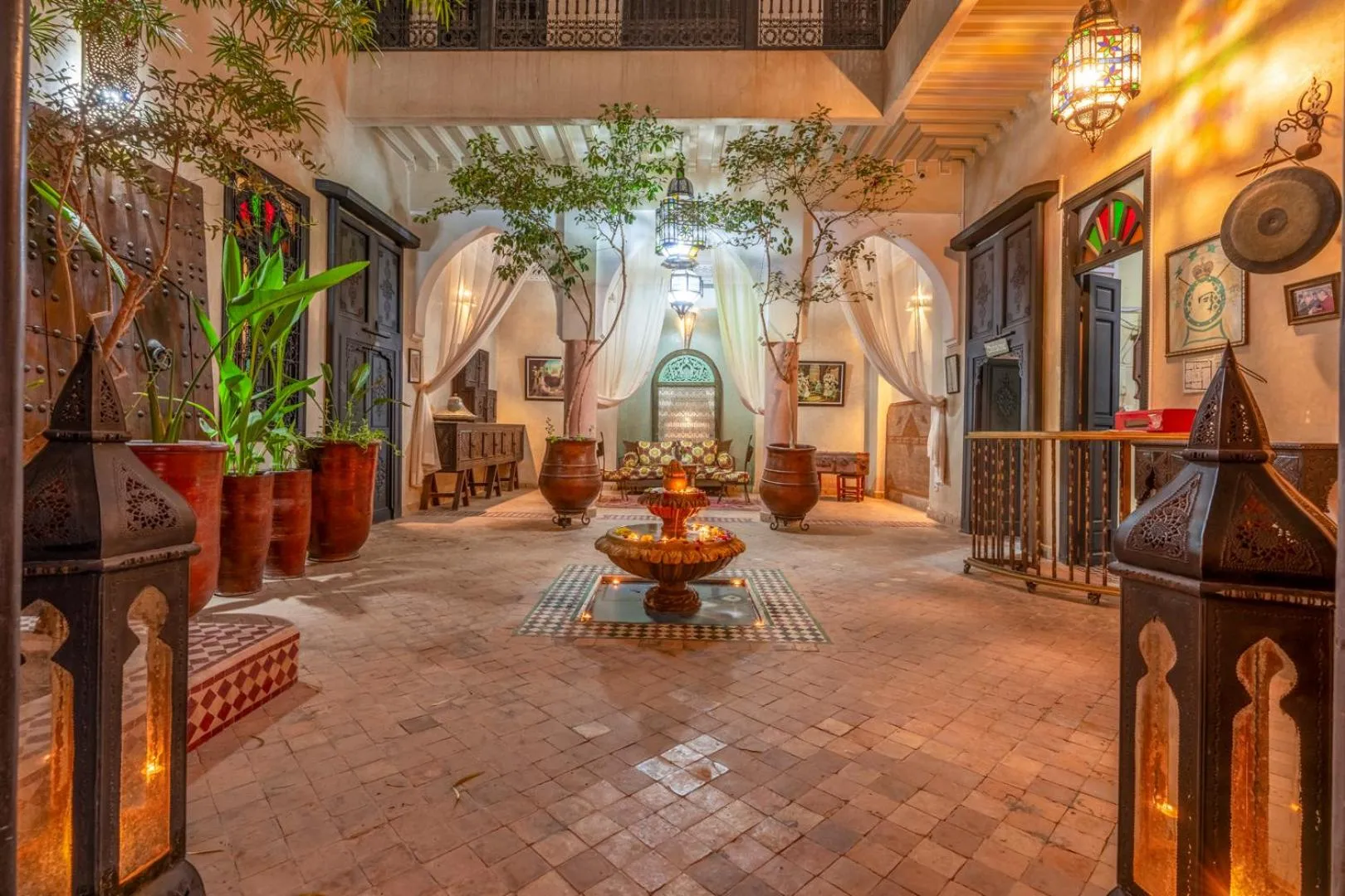 Living room in Riad Saba