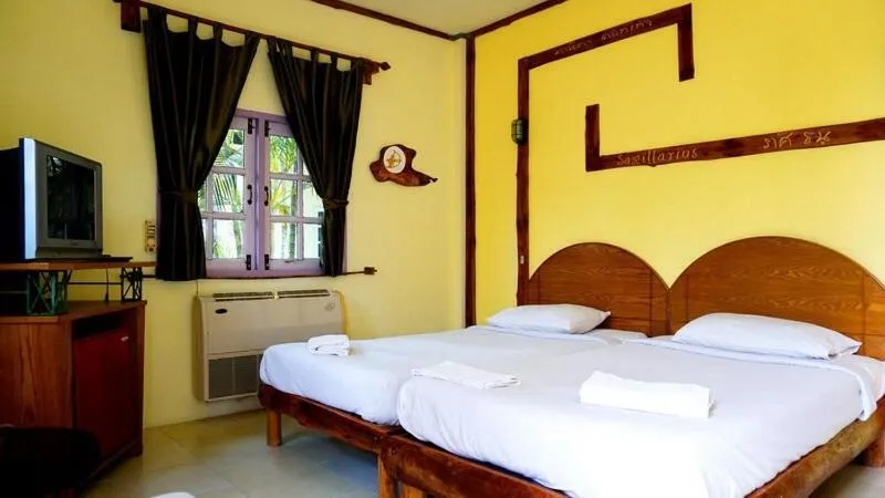 Decorative detail, Bed in Sanita Cottage