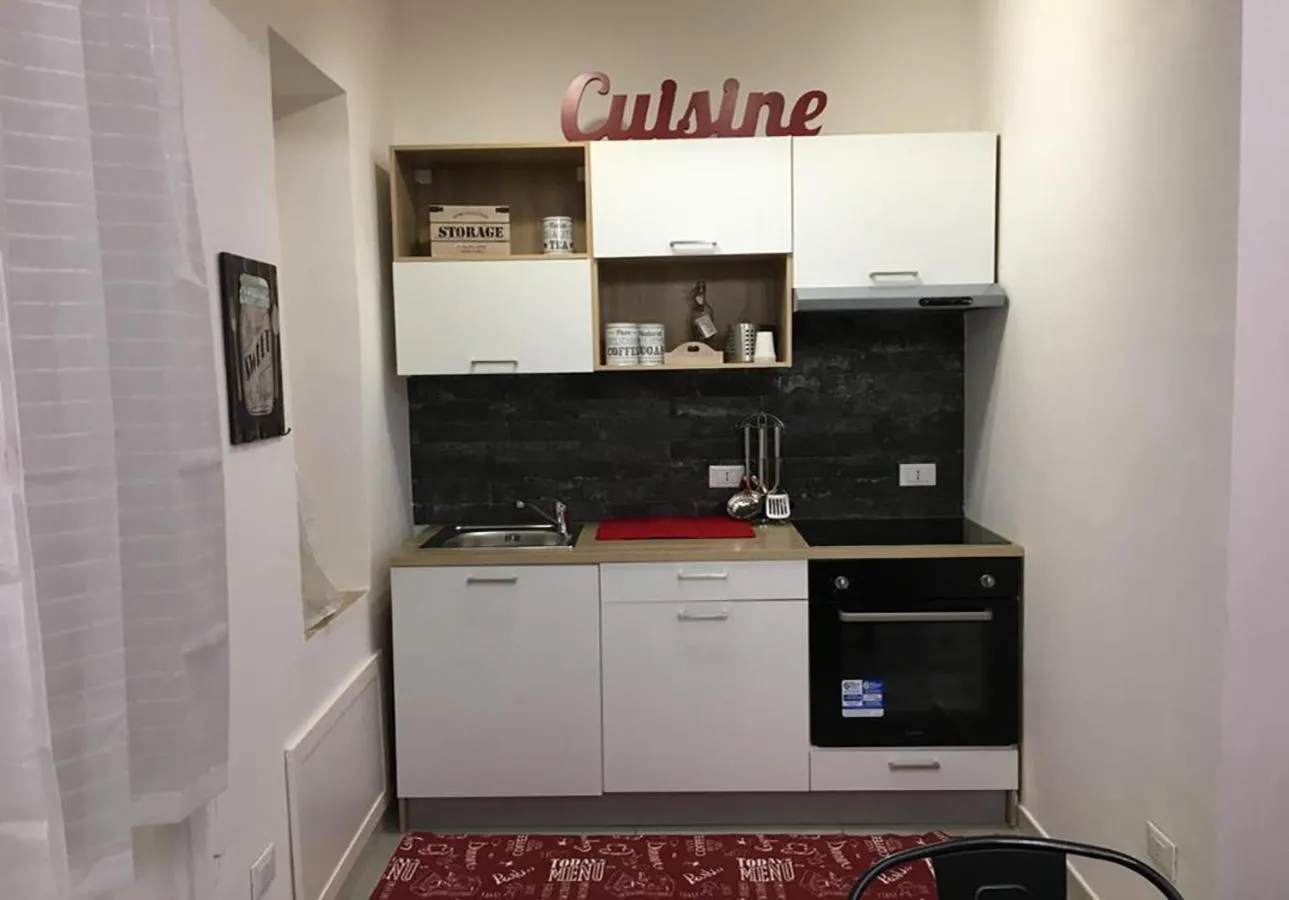 Kitchen or kitchenette in Casa in centro