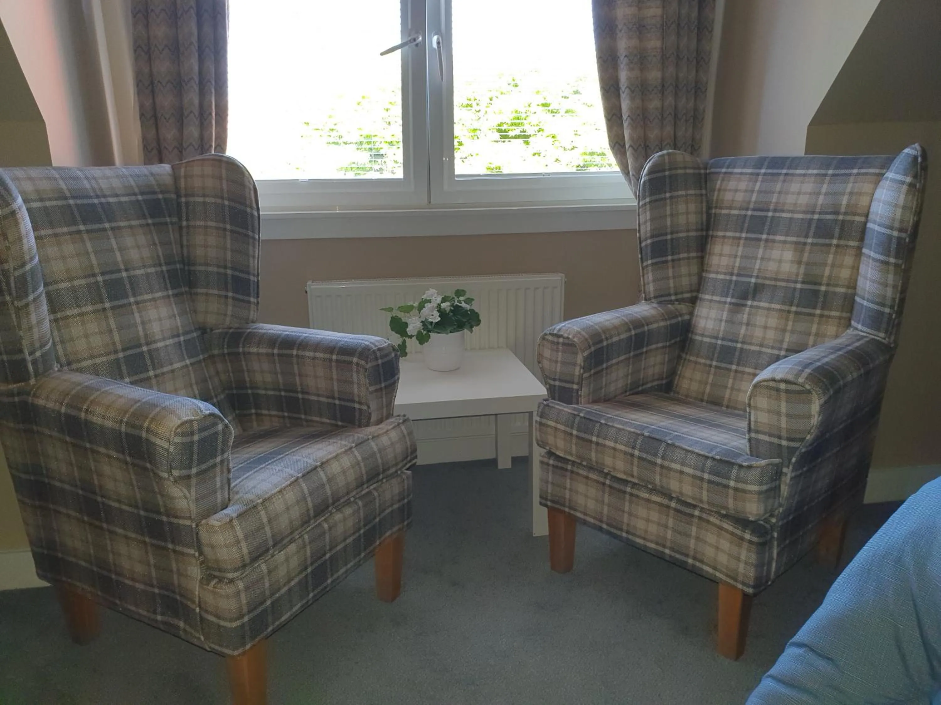 Seating area in Maple Cottage B&B