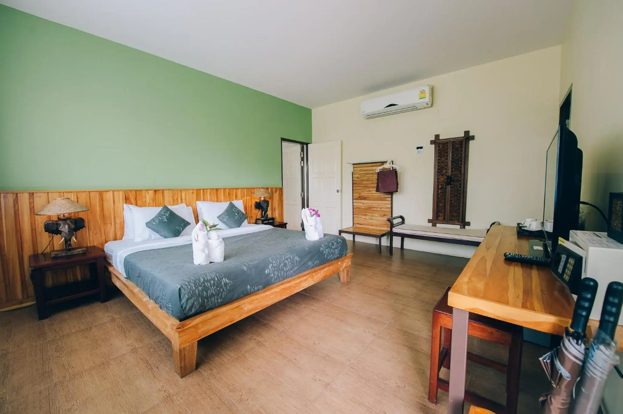 Two Connecting Rooms in Good Times Resort Kanchanaburi Two Connecting Rooms in Good Times Resort Kanchanaburi